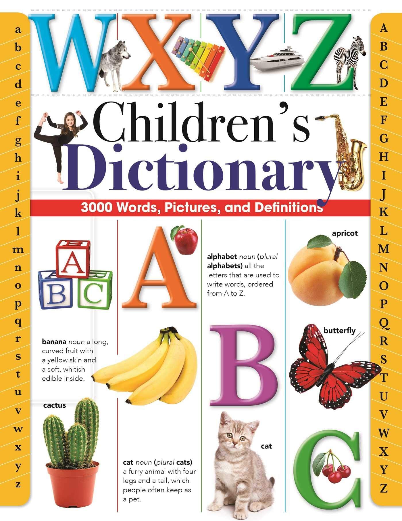 Children's Dictionary: 3,000 Words, Pictures, and Definitions used book depot