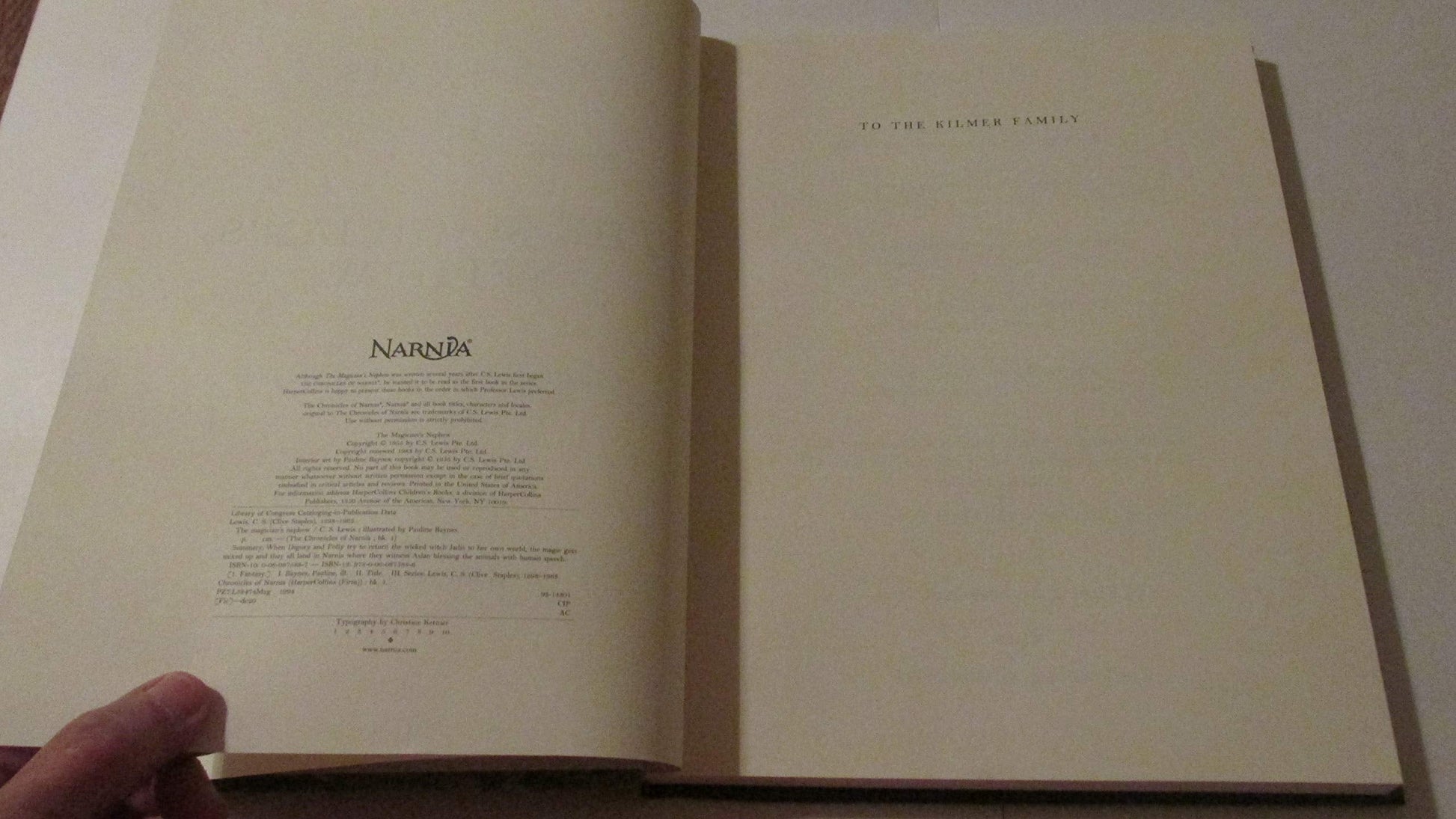 The Magician's Nephew Read-Aloud Edition (Narnia) used book depot