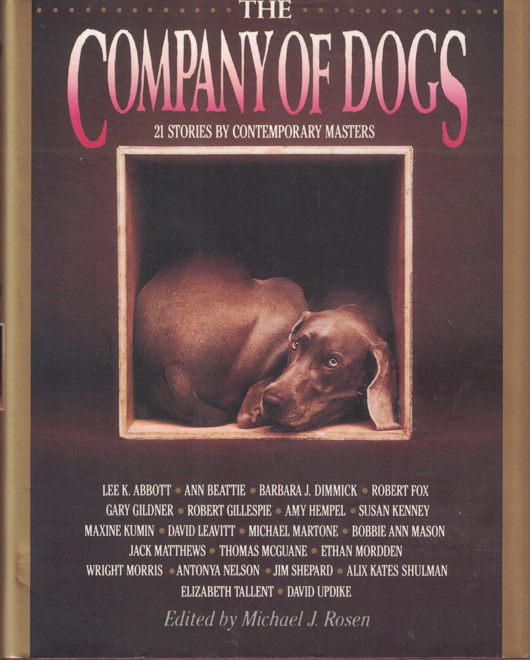 The Company of Dogs: Twenty-One Stories by Contemporary Masters used book depot