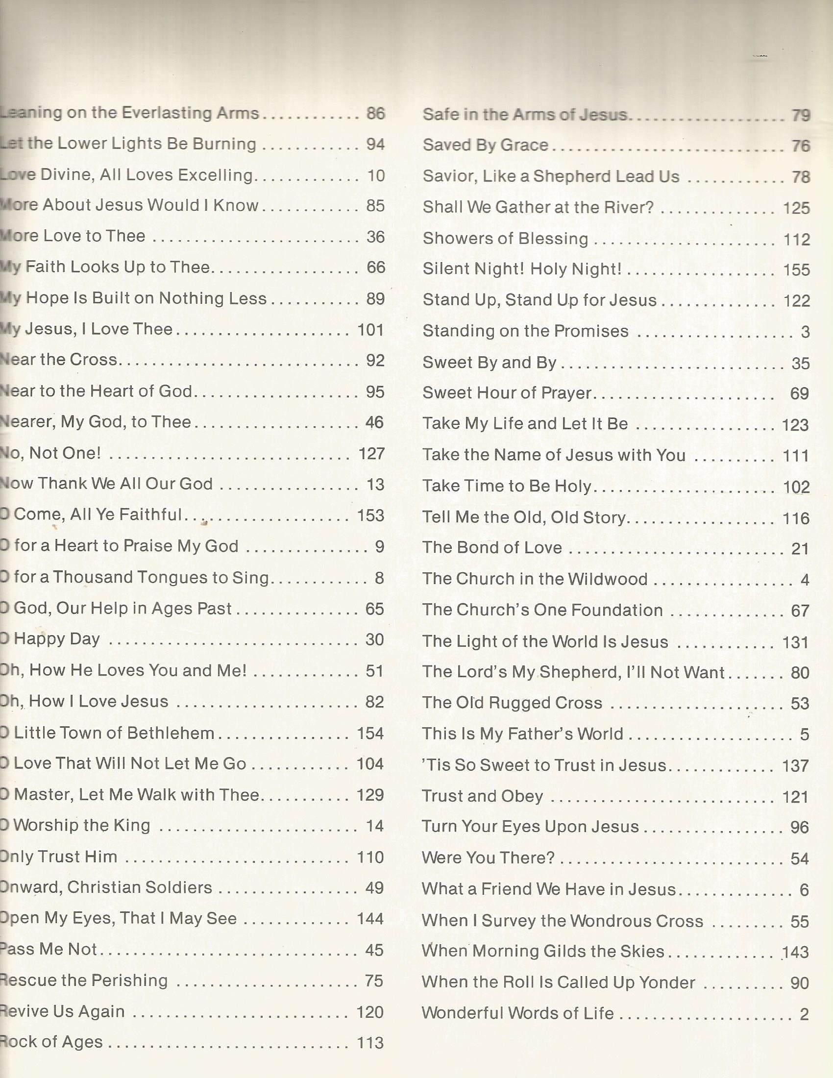 Wonderful Words of Life (A Large Print Songbook with Devotions by William H. Goddard)