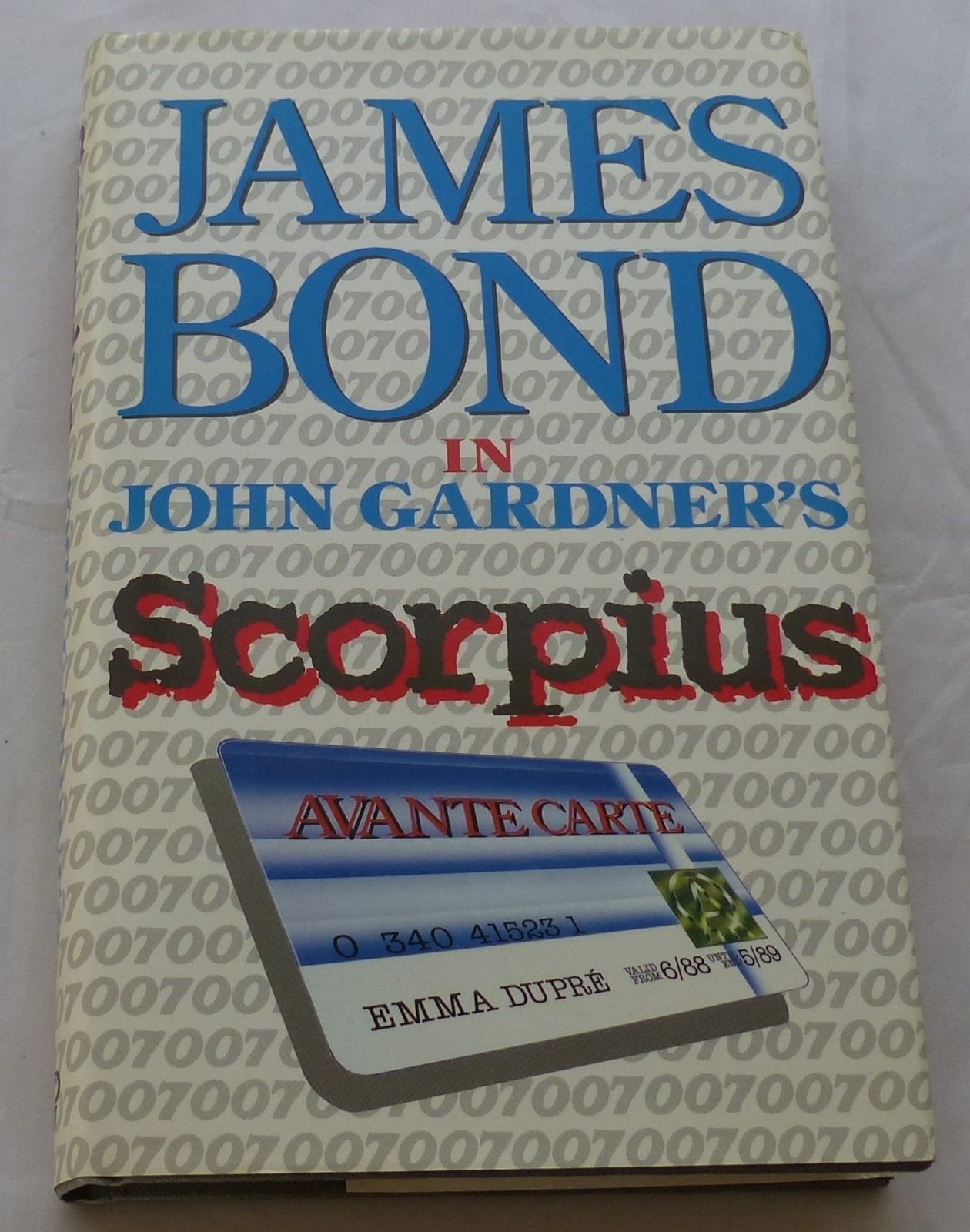 Scorpius (Ian Fleming's James Bond) used book depot