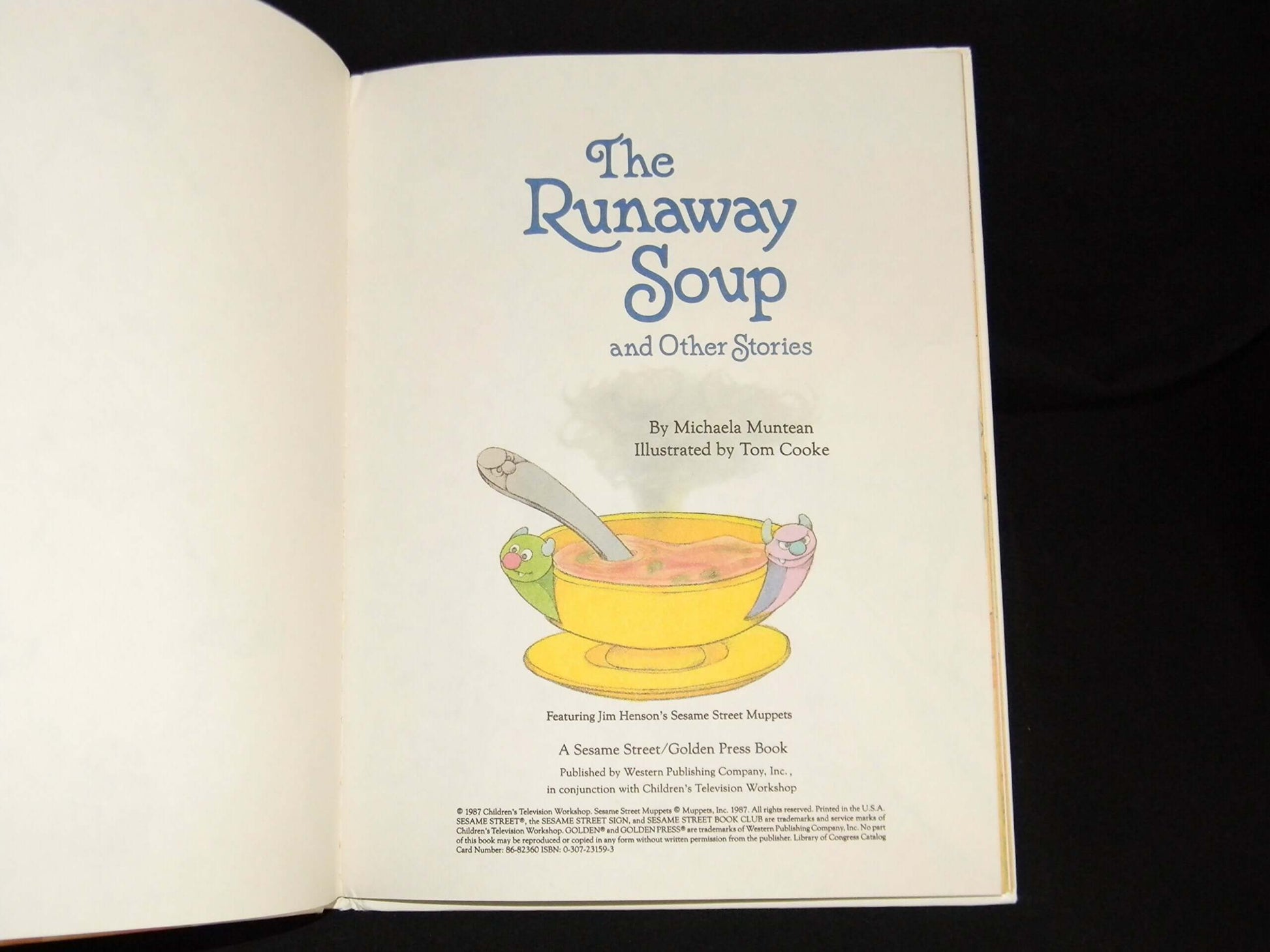 The runaway soup and other stories (CTW Sesame Street silly stories) used book depot