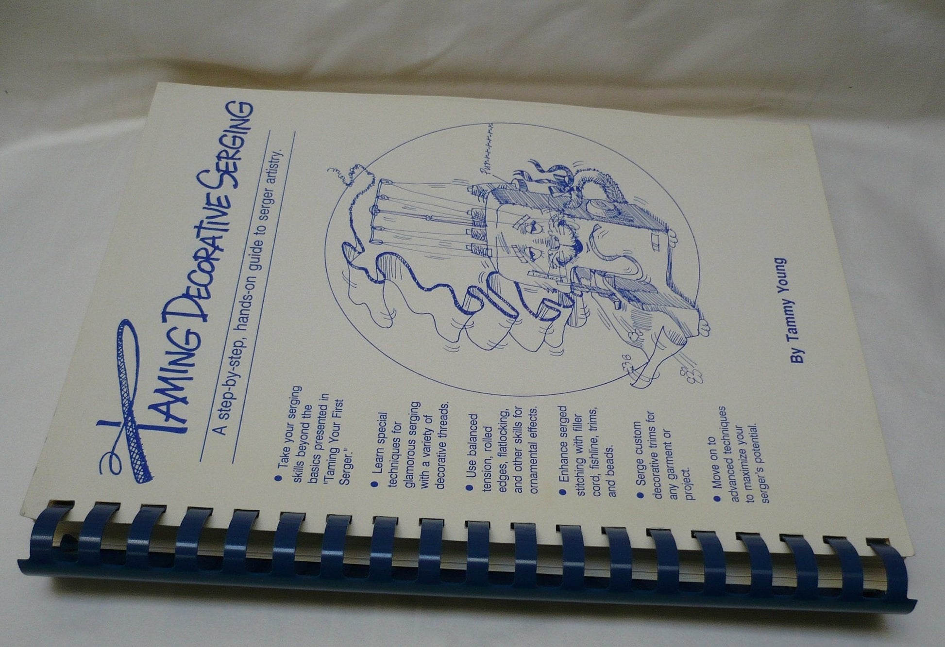 Taming Decorative Serging used book depot