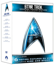 Star Trek: Original Motion Picture Collection (Star Trek I, II, III, IV, V, VI + The Captain's Summit Bonus Disc) used book depot