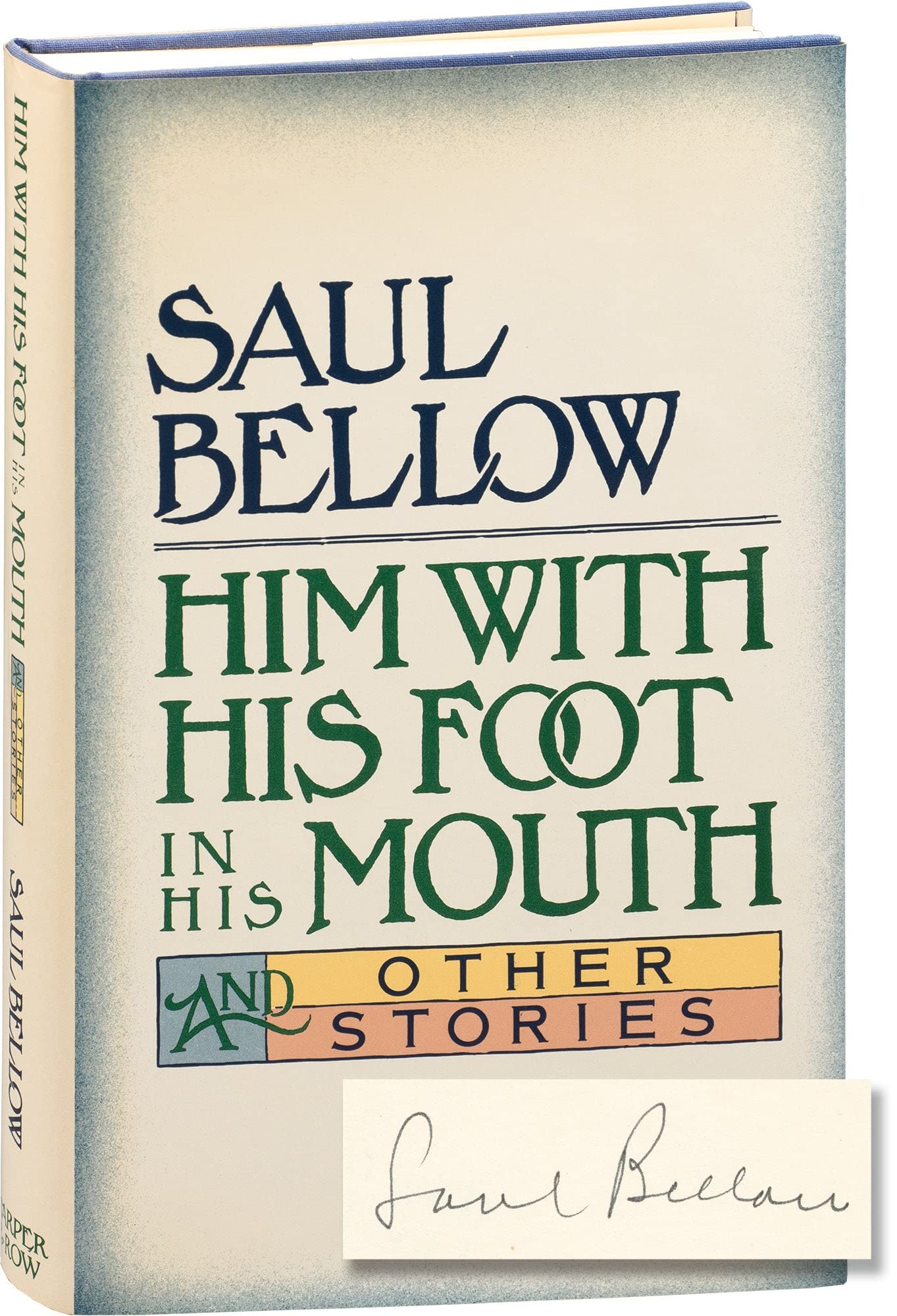 Him With His Foot in His Mouth and Other Stories used book depot