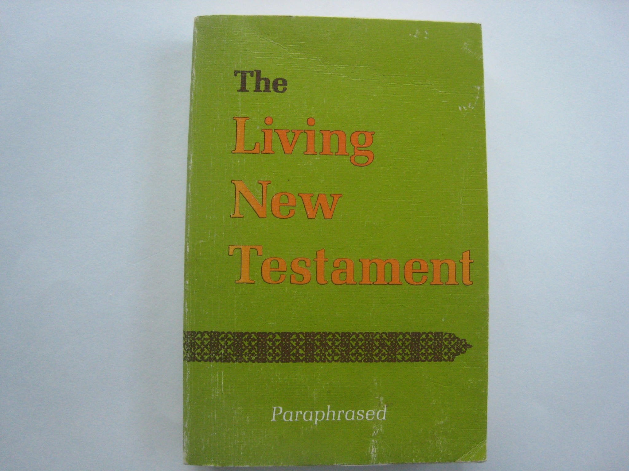 The Living New Testament used book depot