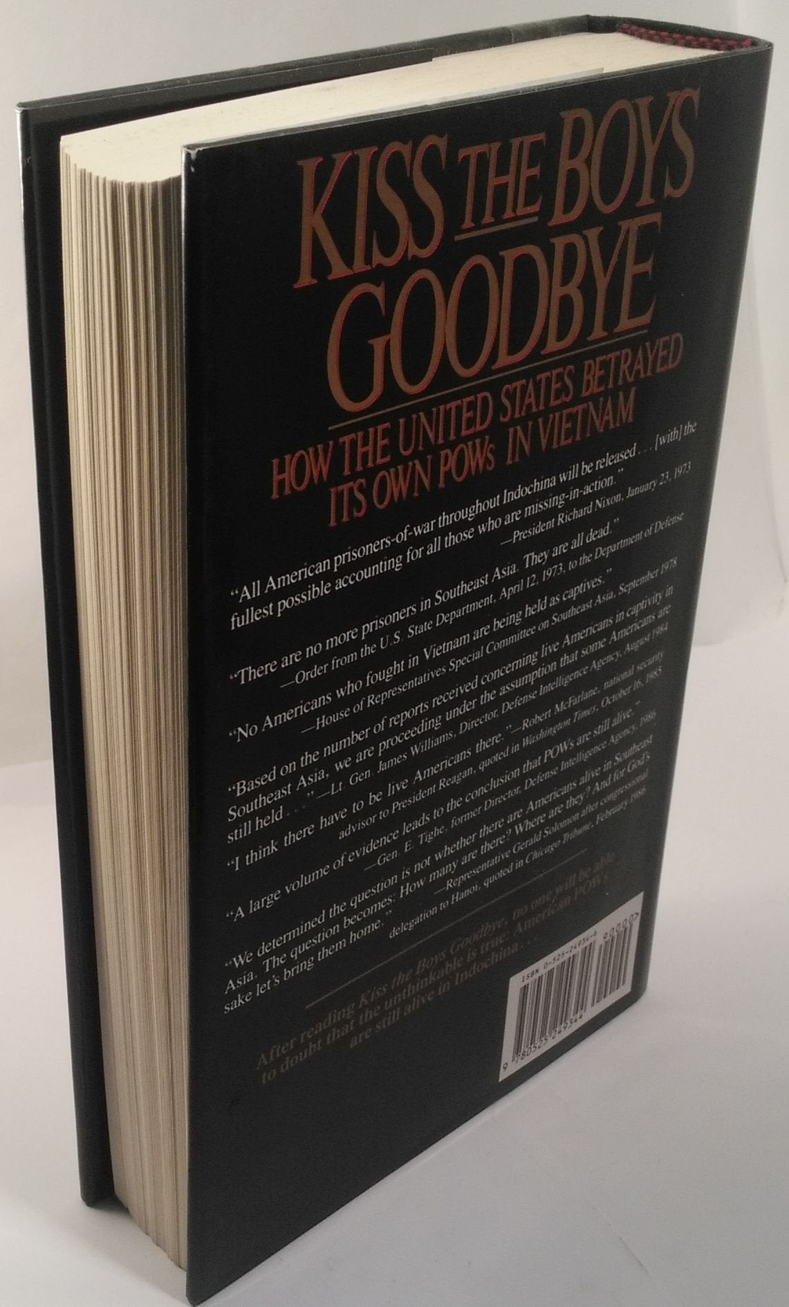 Kiss the Boys Goodbye: How the United States Betrayed Its Own POWs in Vietnam used book depot