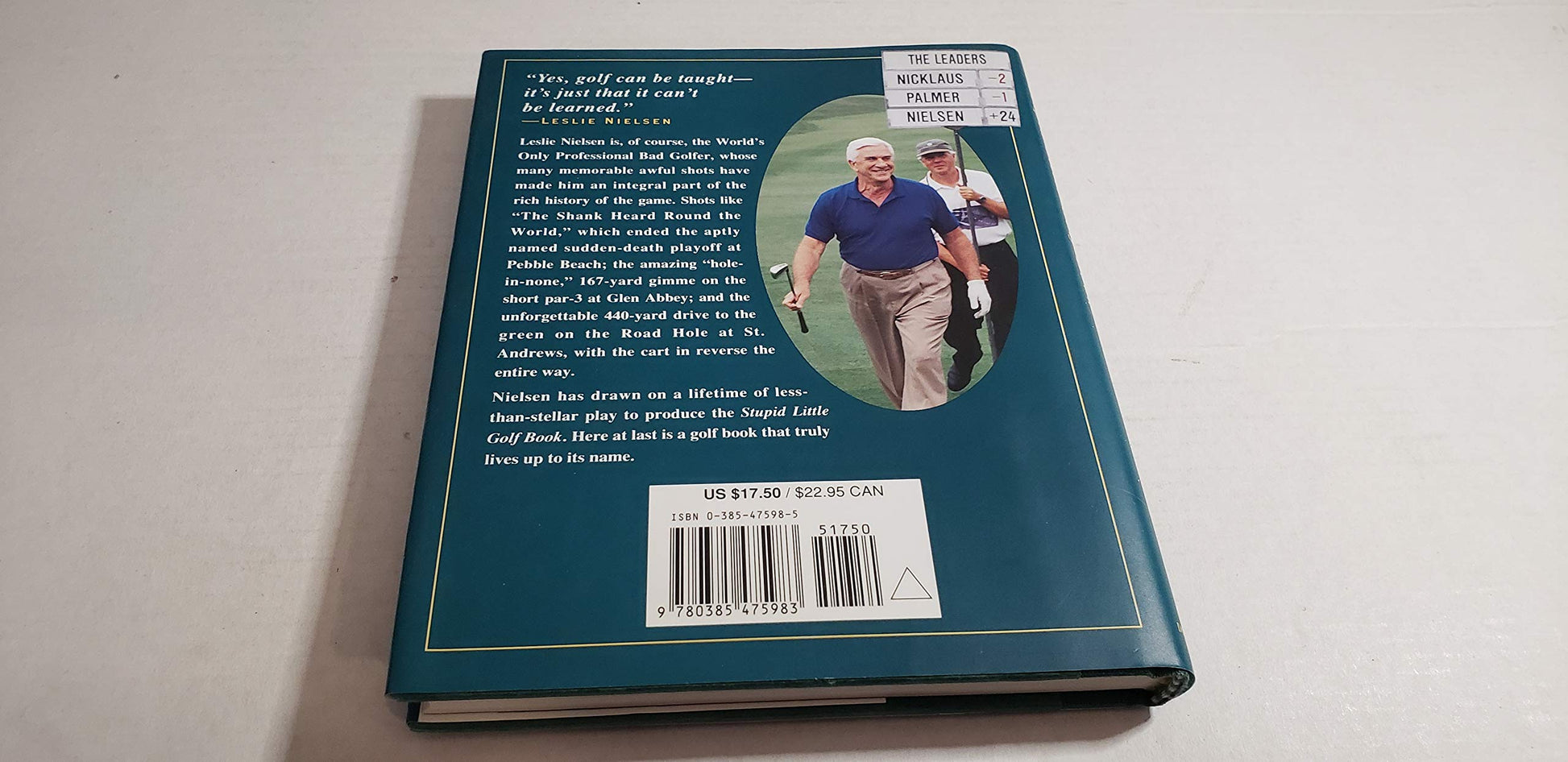 Leslie Nielson's Stupid Little Golf Book used book depot