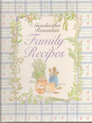 Grandmother Remembers Family Recipes used book depot