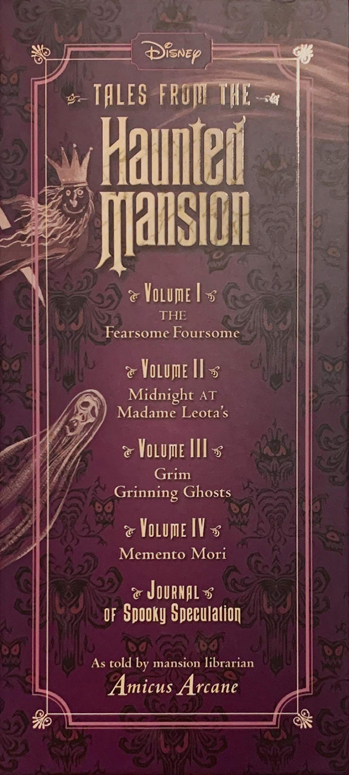 Tales from the Haunted Mansion Book Gift Set with Journal and Poster used book depot