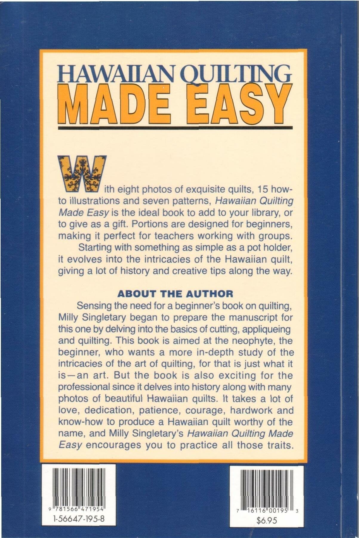 Hawaiian Quilting Made Easy used book depot