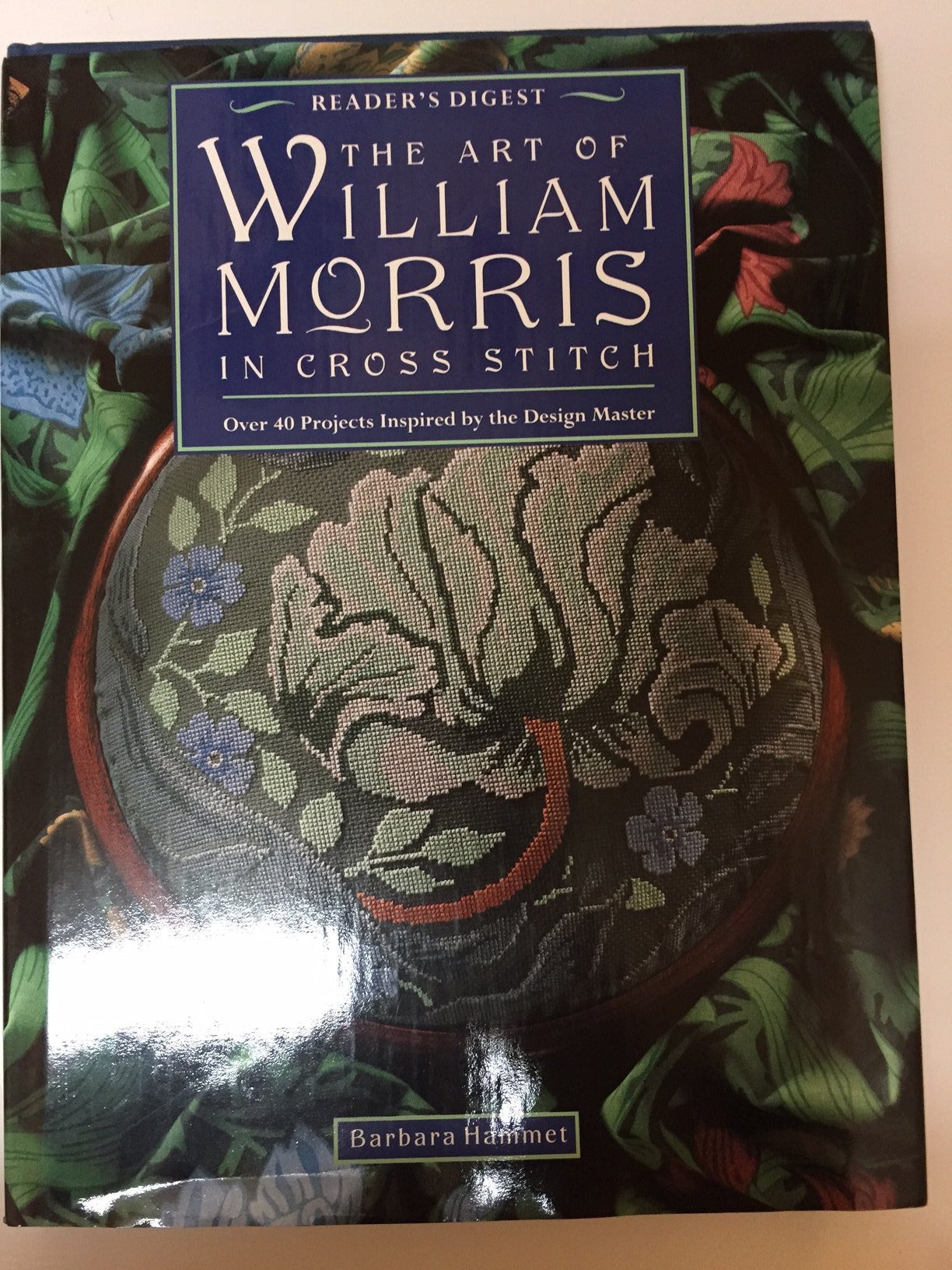 The Art of William Morris in Cross Stitch used book depot