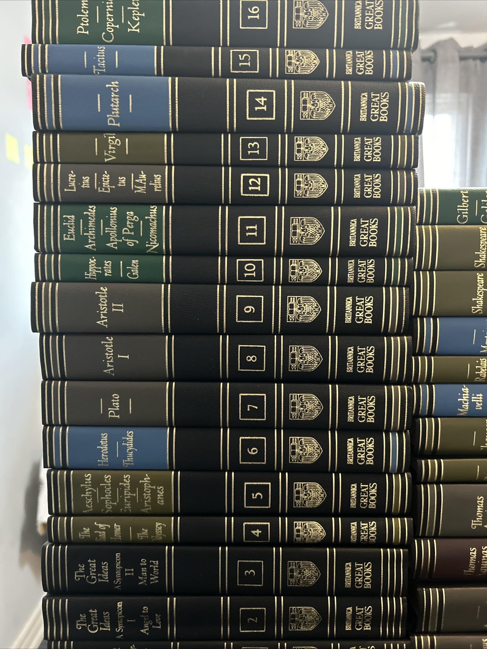 Great Books of the Western World - 1952 54 vol. set used book depot