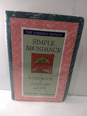 Simple Abundance: A Daybook of Comfort and Joy used book depot