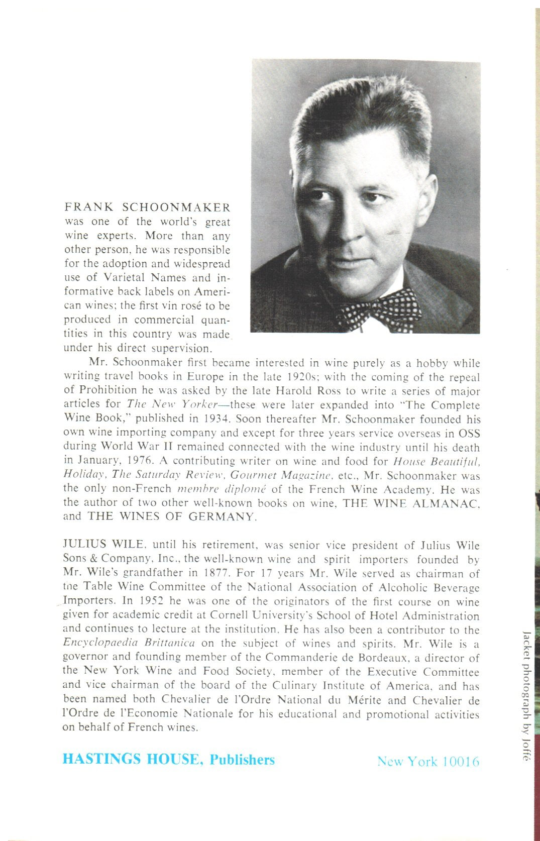 Frank Schoonmaker's Encyclopedia of Wine