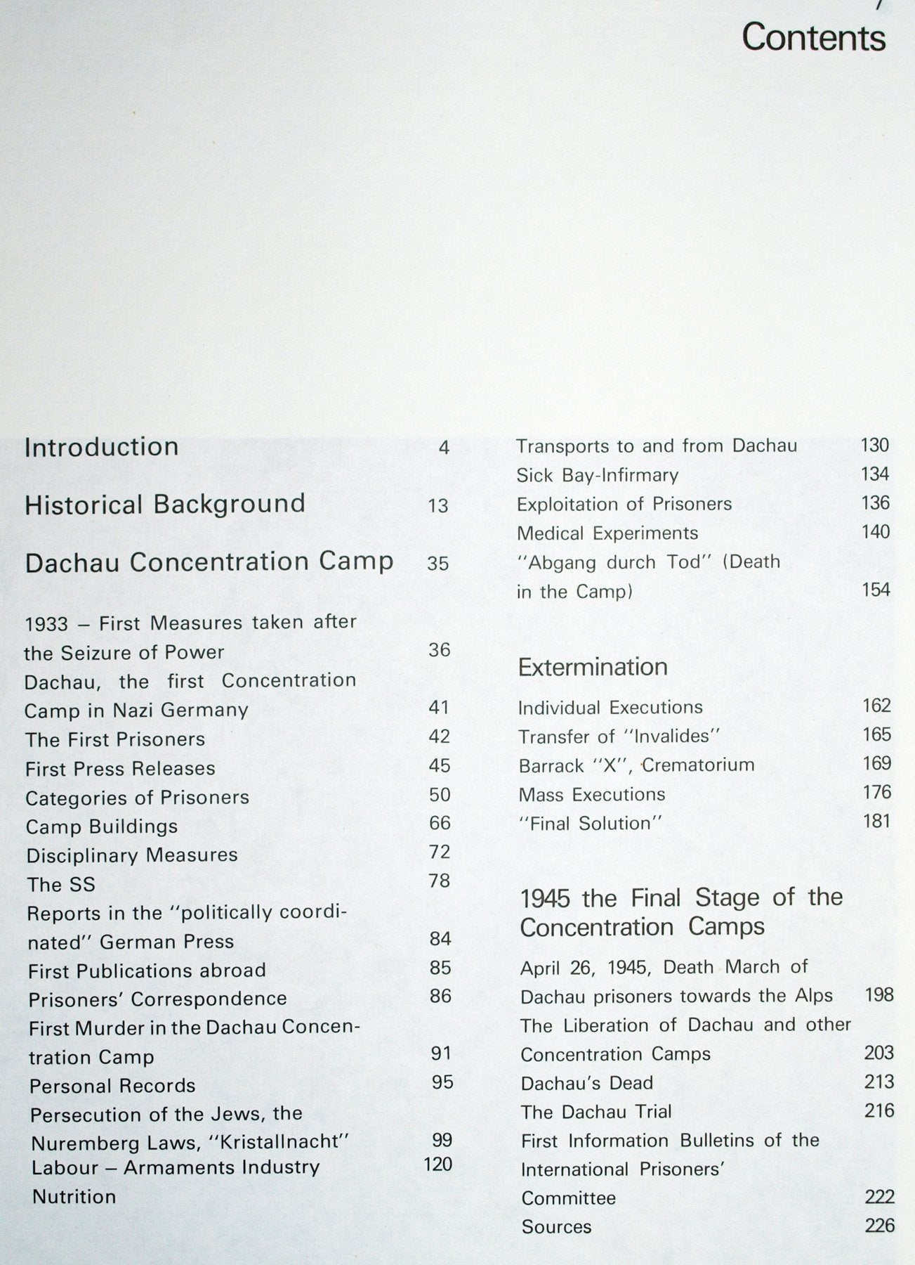 Concentration Camp Dachau 1933-1945 used book depot