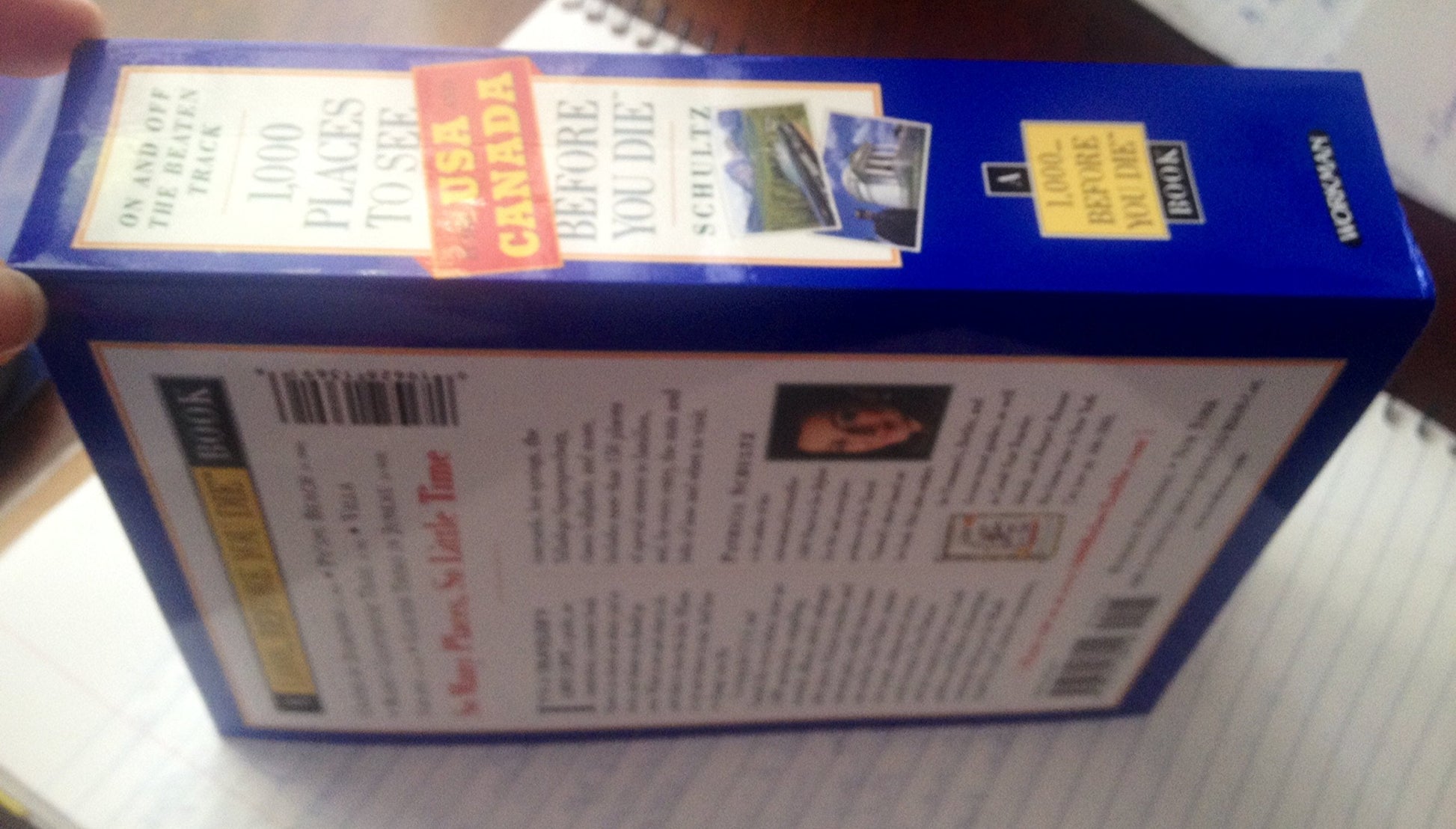 1,000 Places to See in the U.S.A. & Canada Before You Die used book depot
