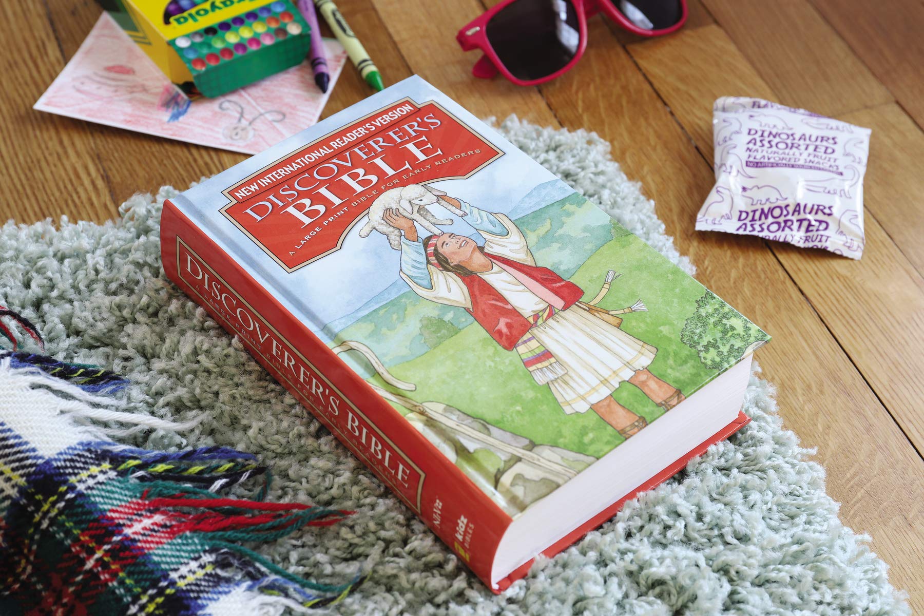 NIrV, Discoverer's Bible for Early Readers, Large Print, Hardcover: A Large Print Bible for Early Readers used book depot