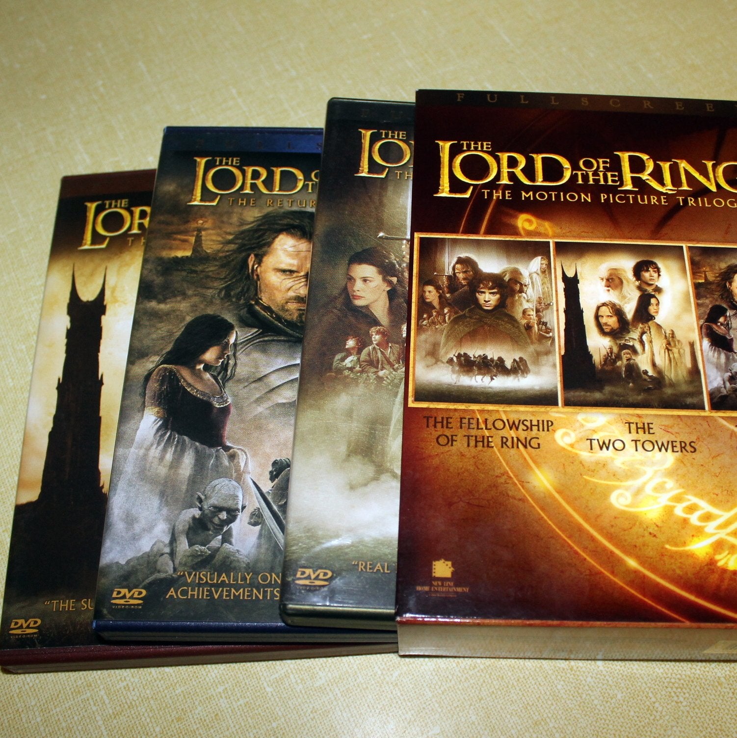 The Lord Of The Rings - The Motion Picture Trilogy (Full Screen Edition) [DVD] used book depot