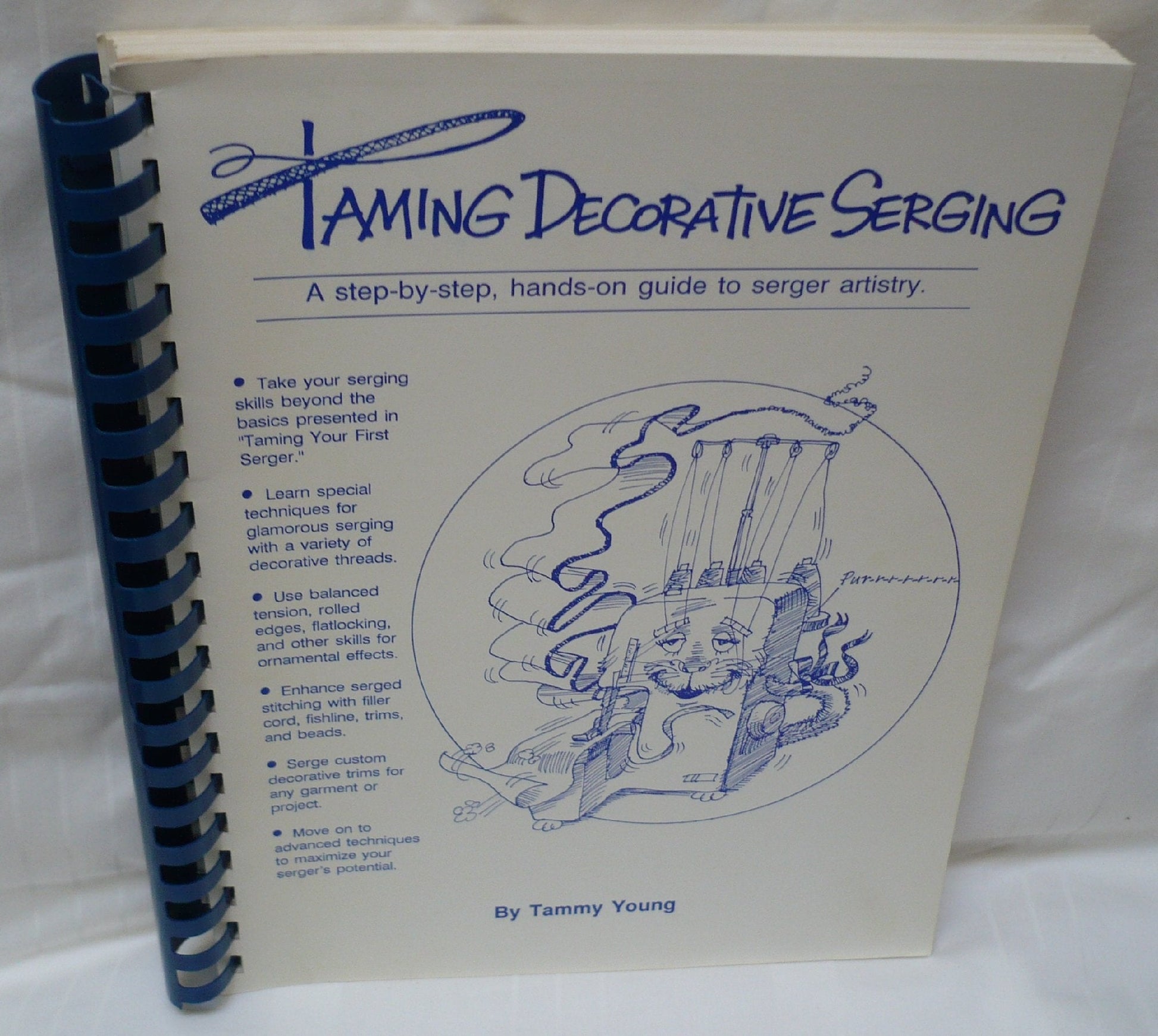 Taming Decorative Serging used book depot