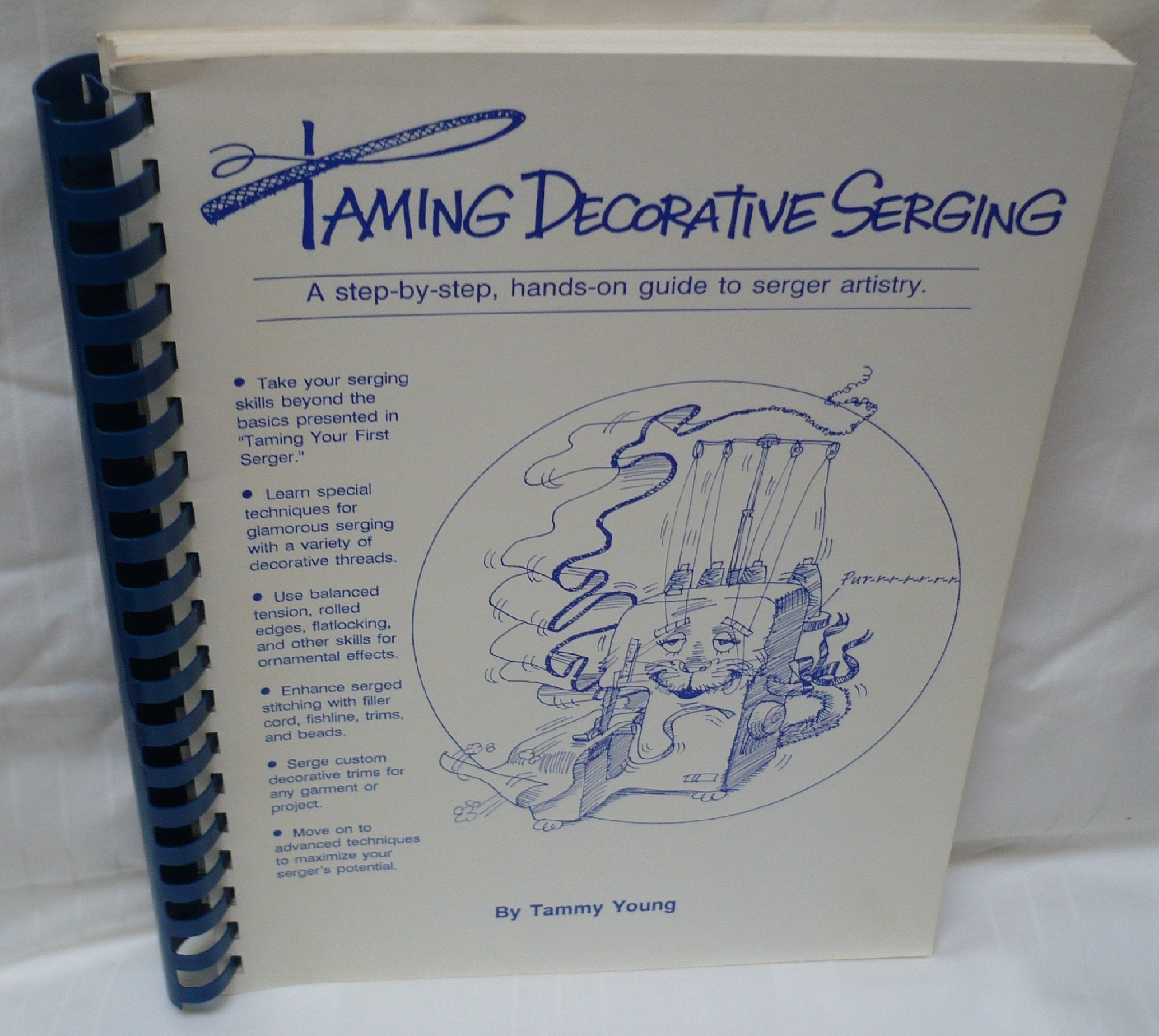 Taming Decorative Serging used book depot