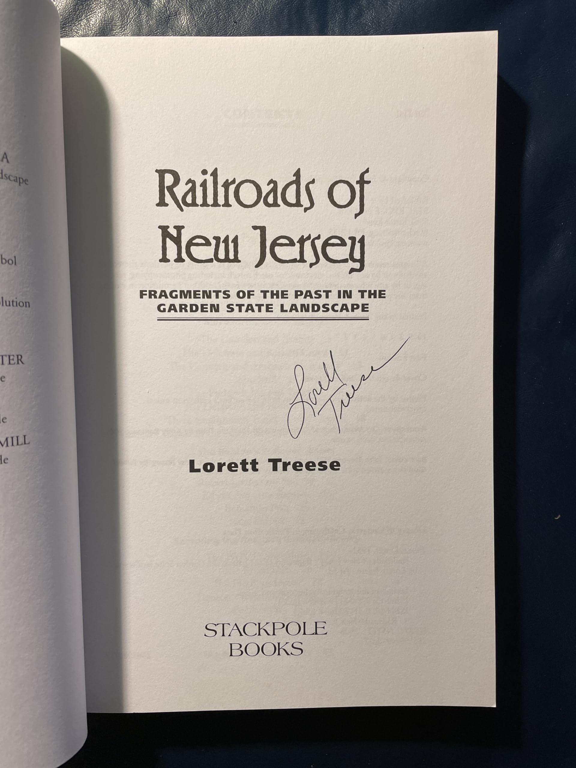 Railroads of New Jersey: Fragments of the Past in the Garden State Landscape used book depot