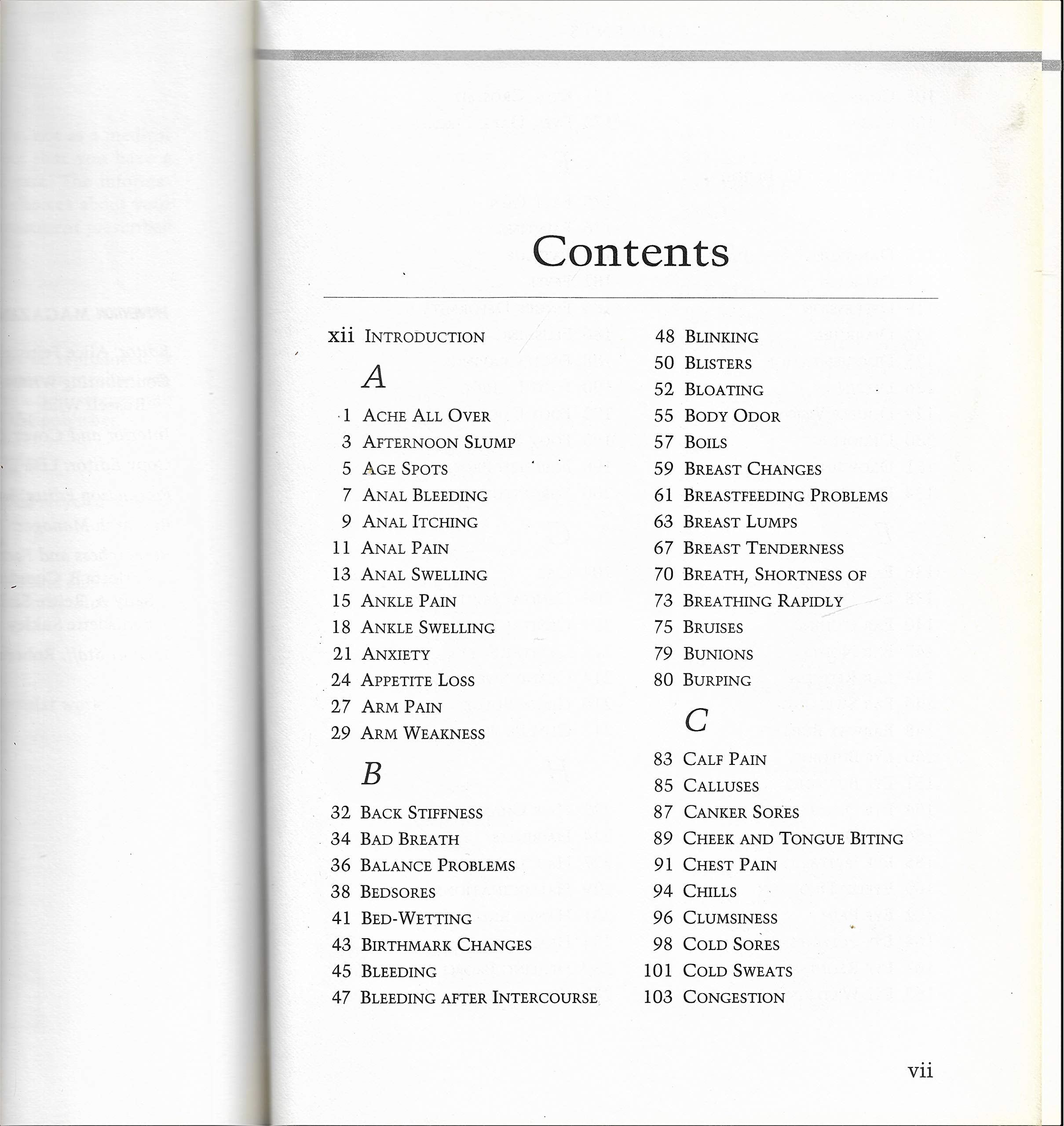 Symptoms: Their Causes & Cures : How to Understand and Treat 265 Health Concerns