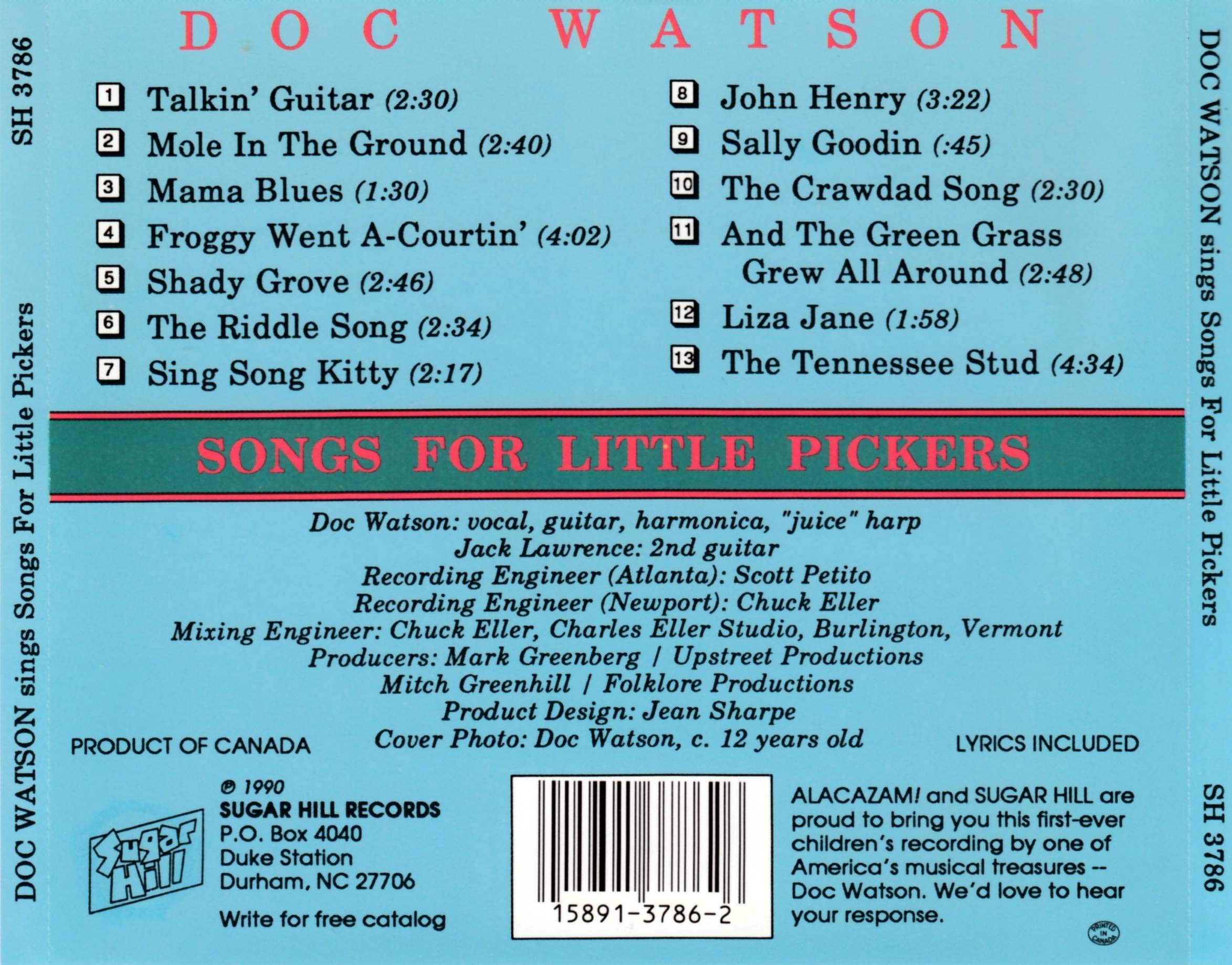 Songs for Little Pickers