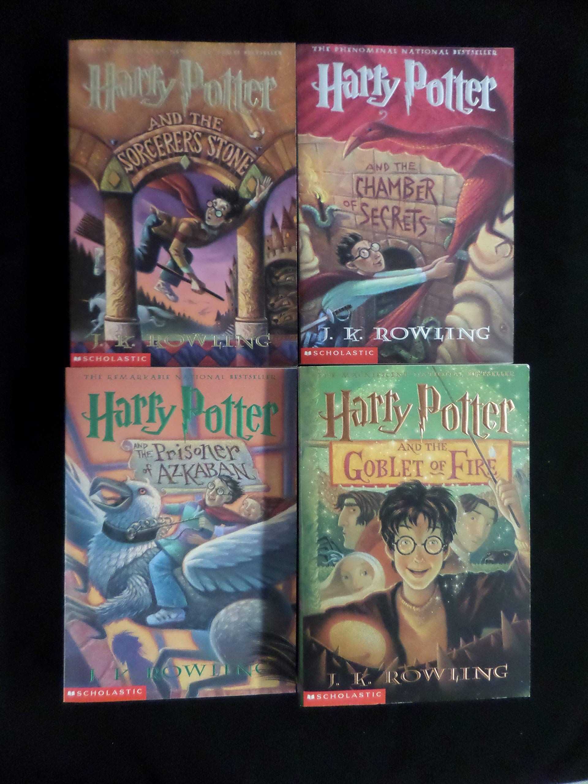 Harry Potter Boxset 1-4 used book depot