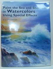 Paint the Sea and Shoreline in Watercolors Using Special Effects used book depot