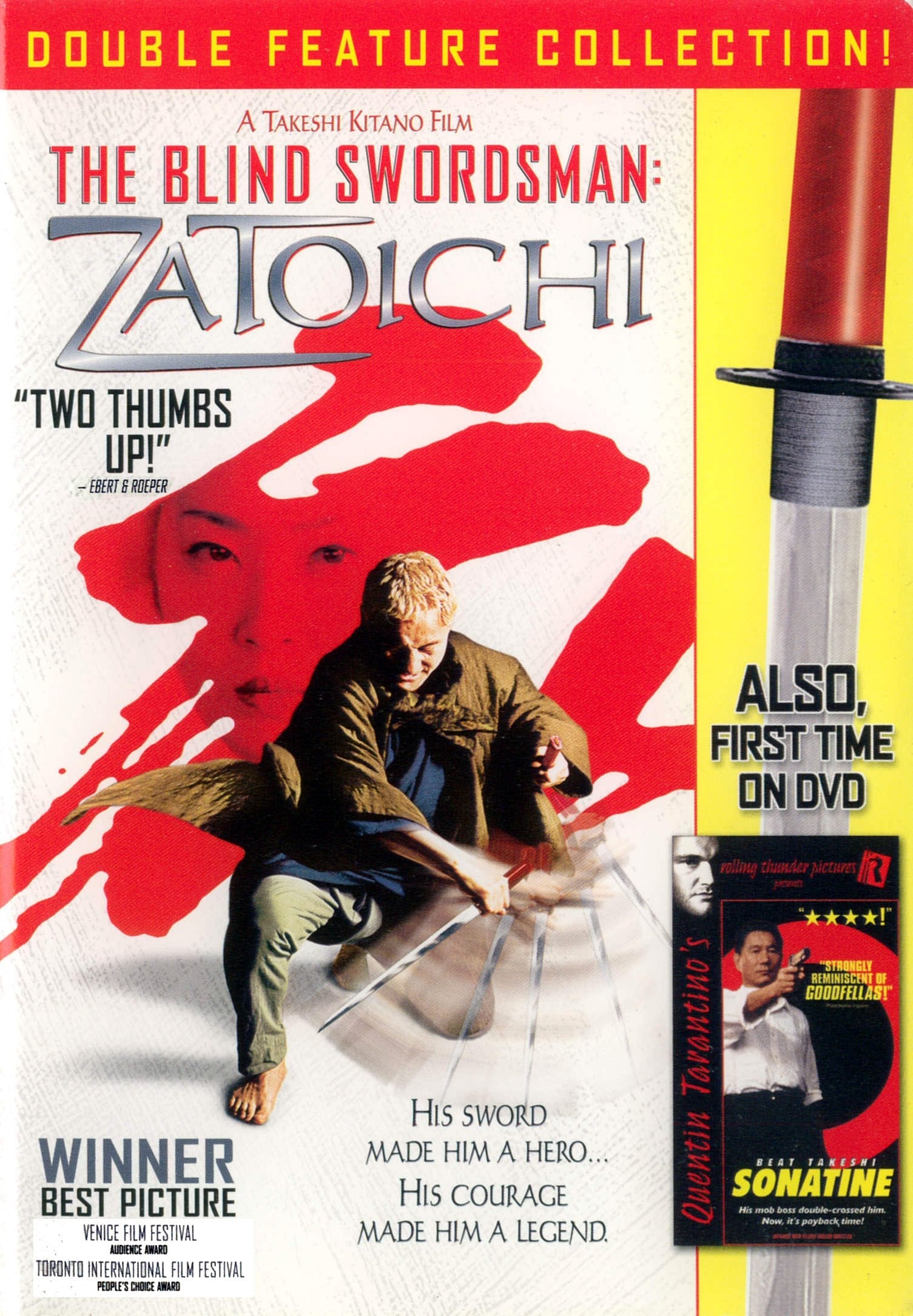 The Blind Swordsman: Zatoichi / Sonatine [DVD] used book depot