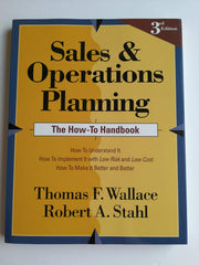 Sales and Operations Planning: The How-to Handbook, 3rd ed. used book depot