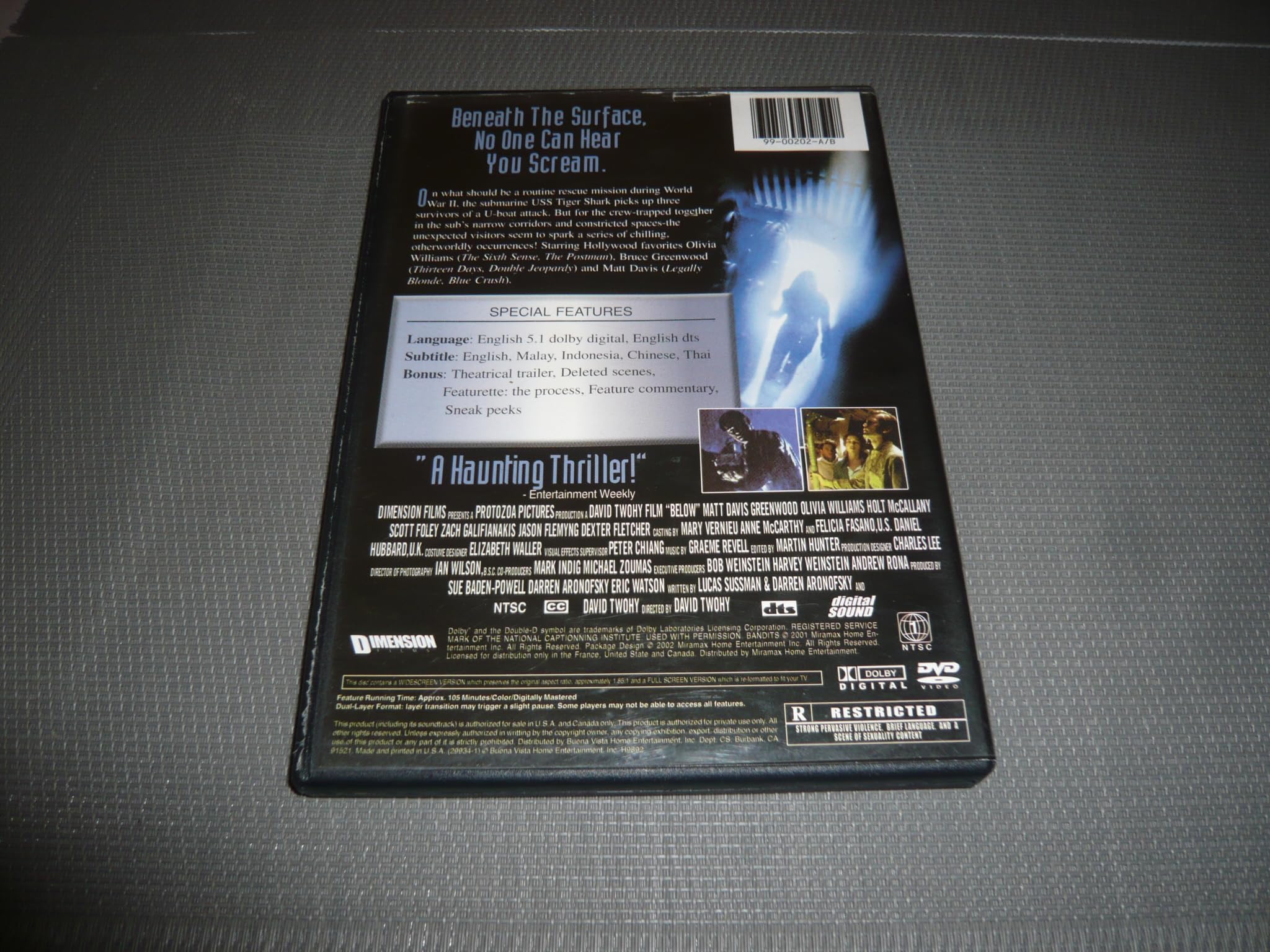 Below [DVD] used book depot