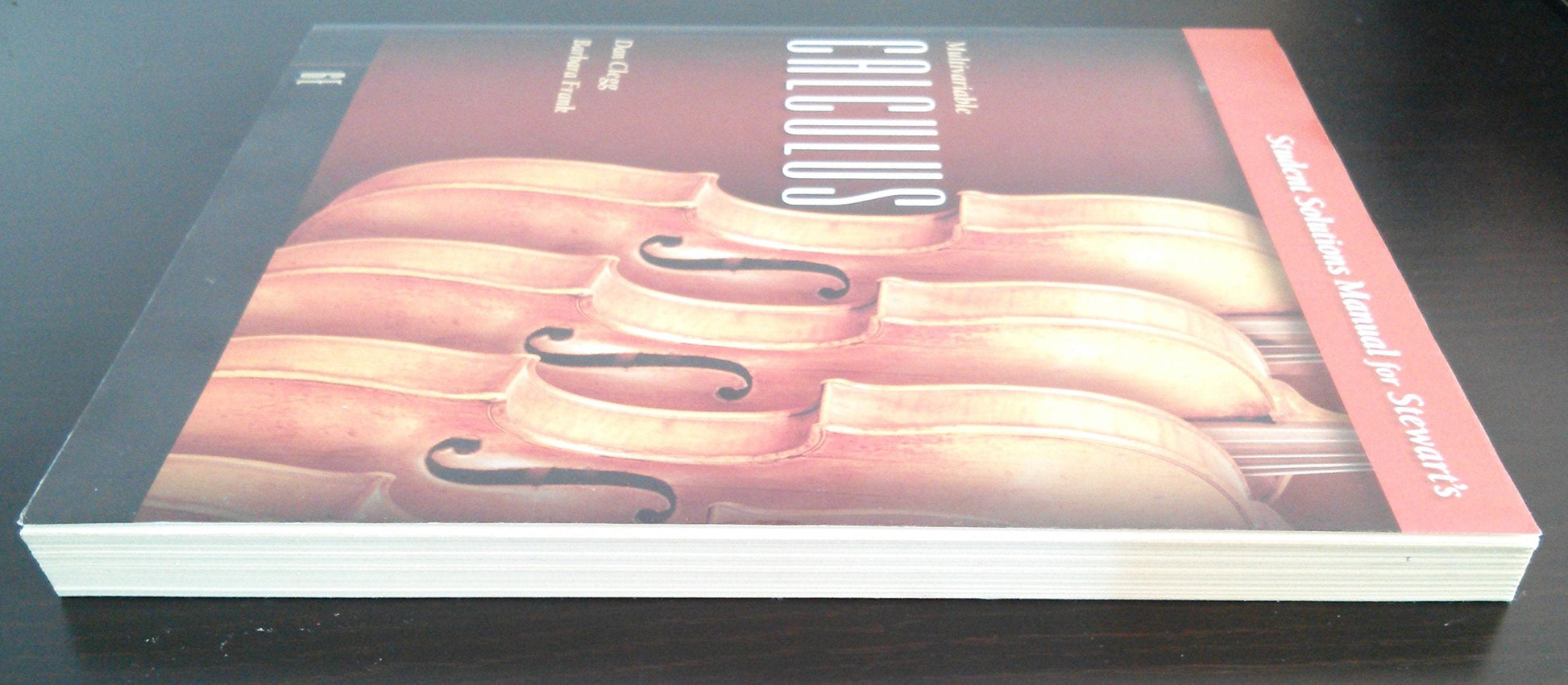 Student Solutions Manual for Stewart's Multivariable Calculus, 6th Edition used book depot