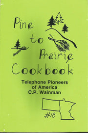 Pine to Prairie Coobook #18 used book depot