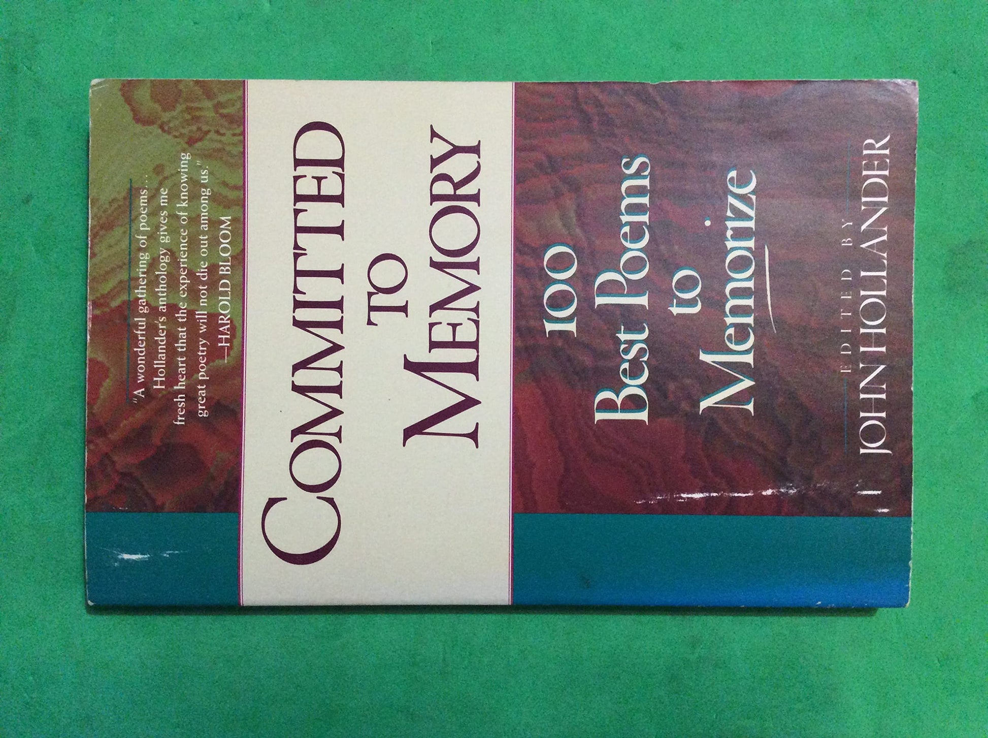 Committed to Memory used book depot