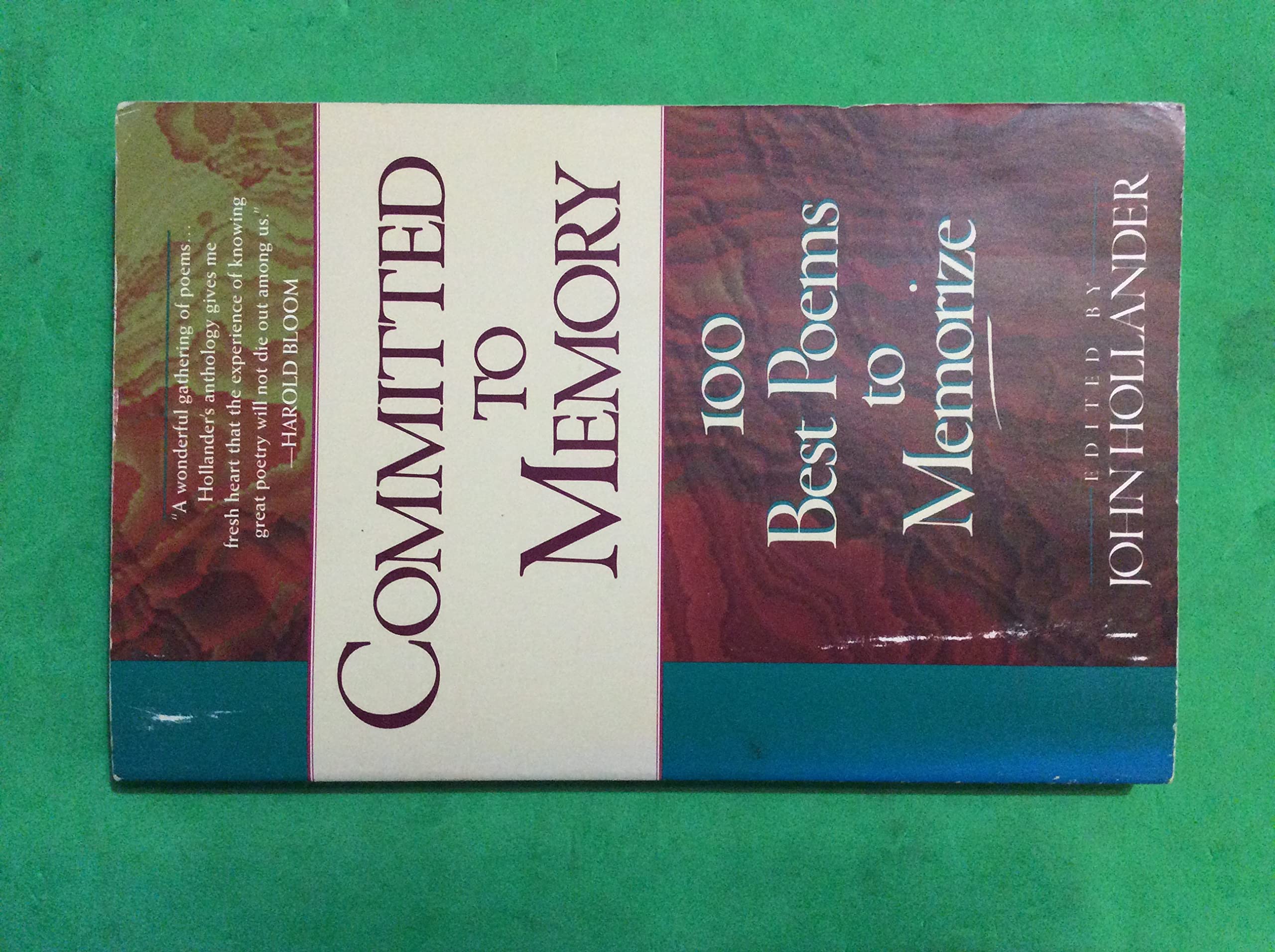 Committed to Memory used book depot