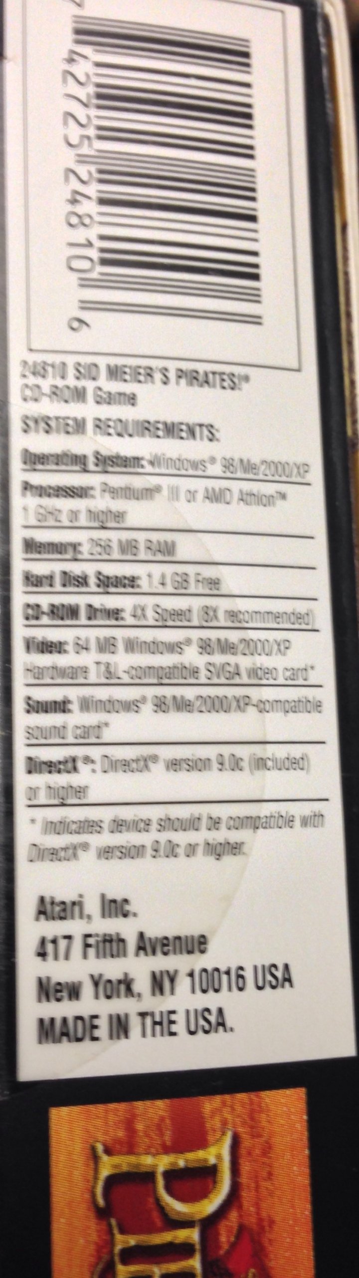 Sid Meier's Pirates! (Live the Life) used book depot