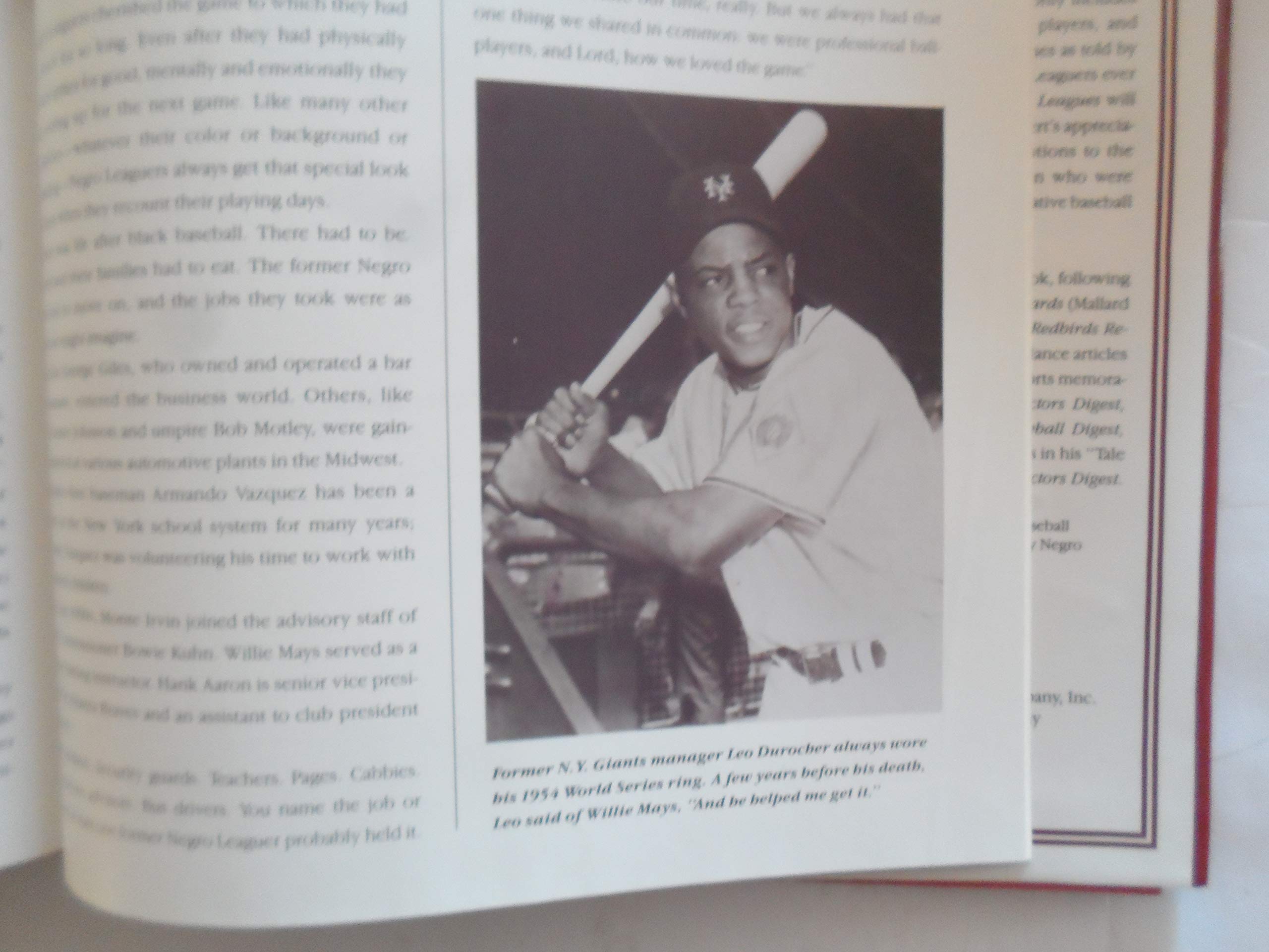 The Negro Leagues used book depot