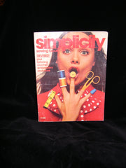 Simplicity Sewing Book (Revised plus tailoring crochet embroidery and more) used book depot