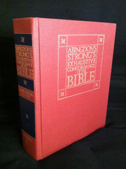 Abingdon's Strong's Exhaustive Concordance of the Bible used book depot