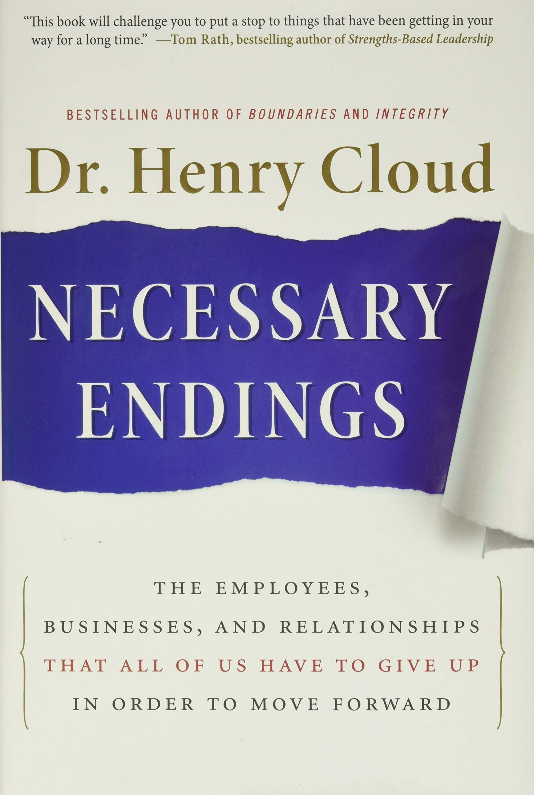 Necessary Endings: The Employees, Businesses, and Relationships That All of Us Have to Give Up in Order to Move Forward used book depot