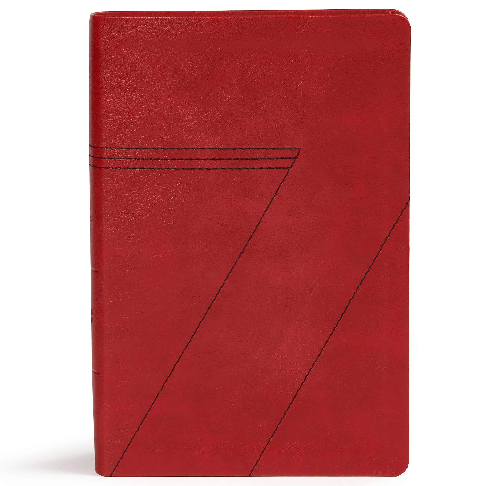 CSB Seven Arrows Bible, Crimson LeatherTouch: The How-to-Study Bible for Students used book depot