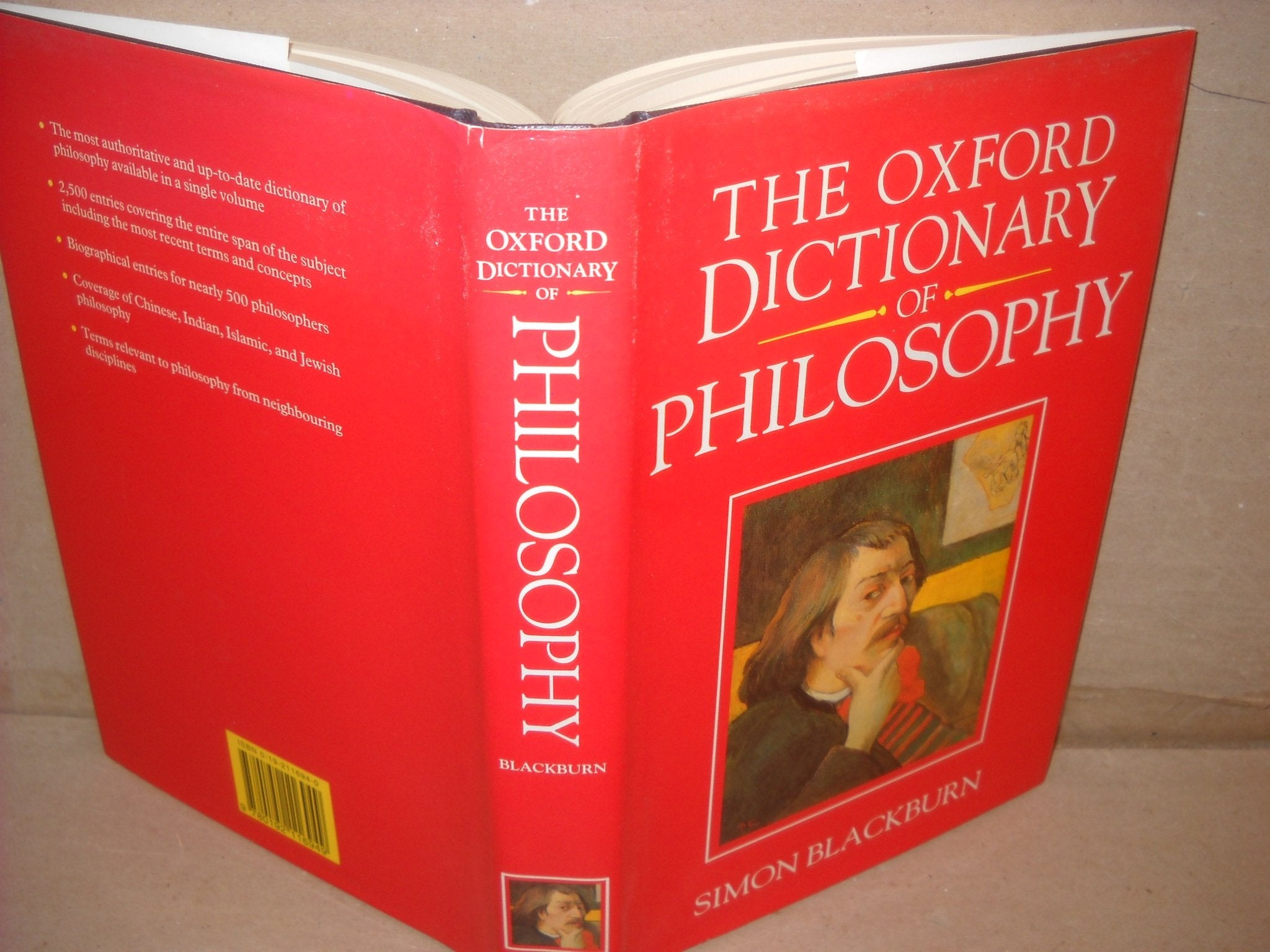 The Oxford Dictionary of Philosophy used book depot