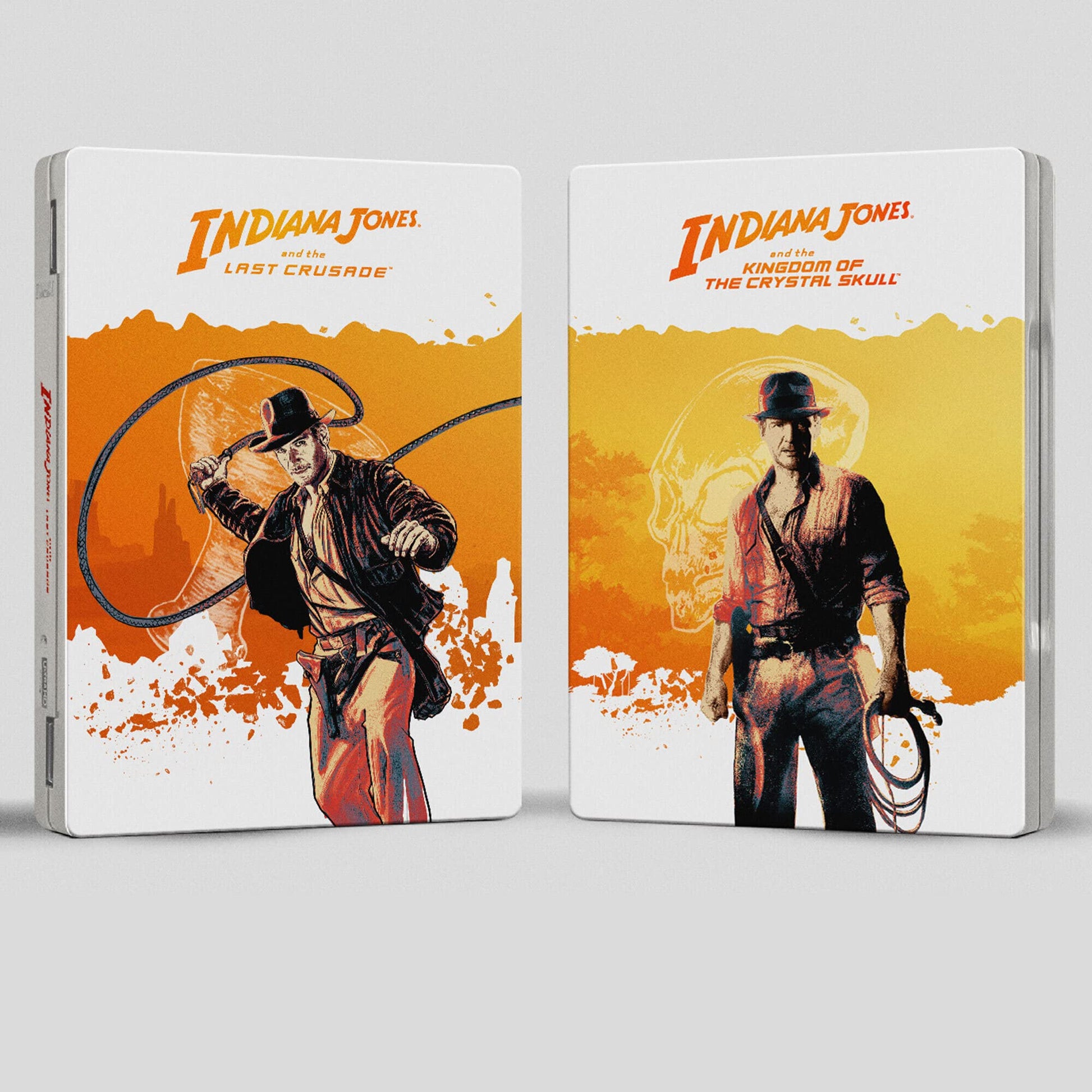 Indiana Jones 4-Movie Collection Limited Edition Steelbook [4K UHD + Digital Copy] used book depot