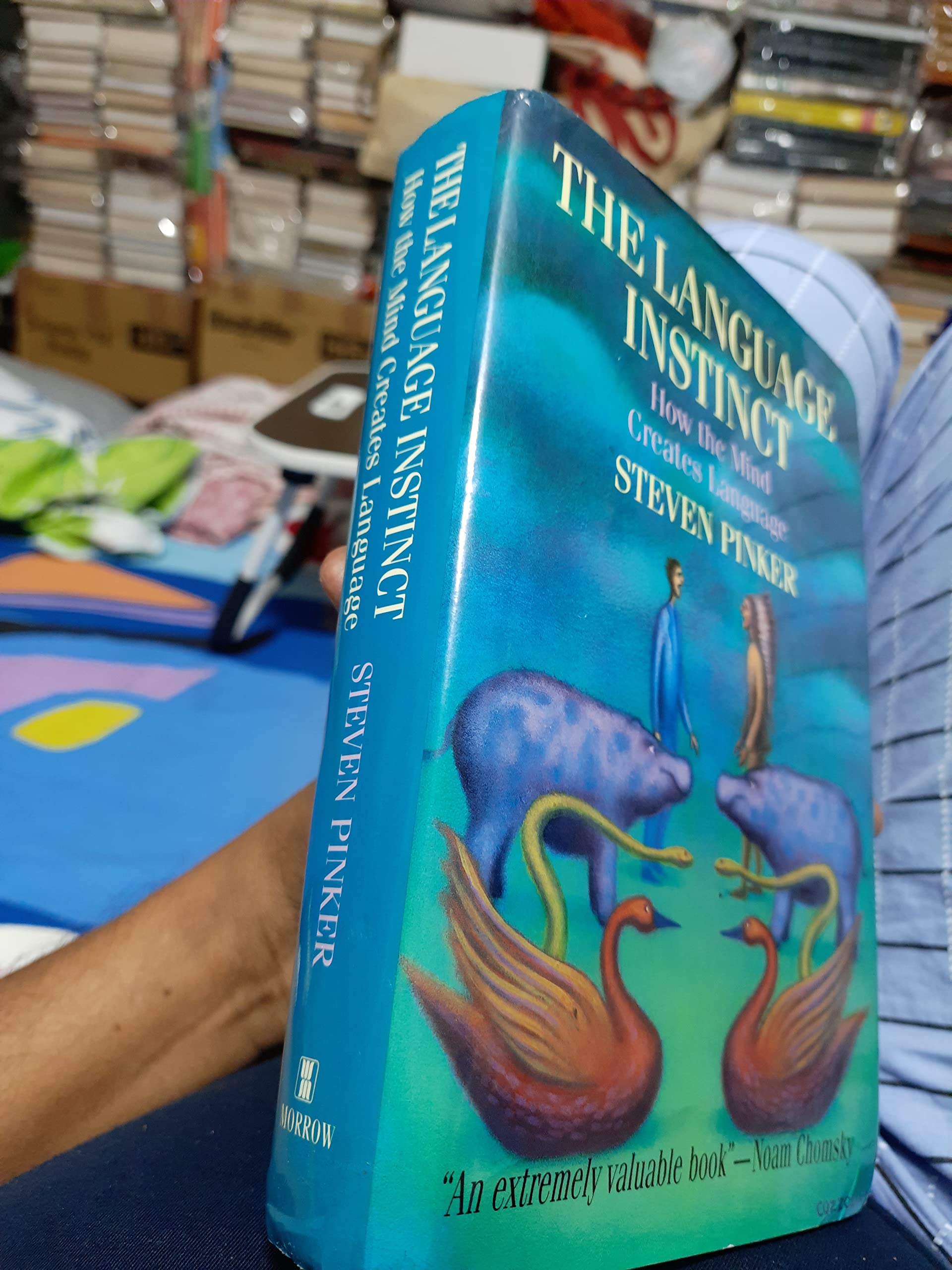 The Language Instinct: How the Mind Creates Language used book depot
