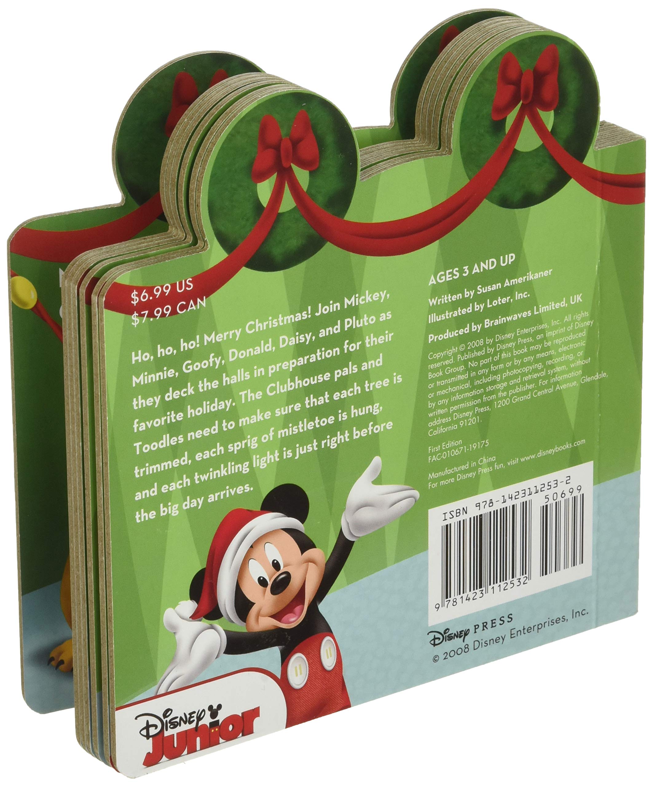 Clubhouse Christmas (Mickey Mouse Clubhouse) used book depot