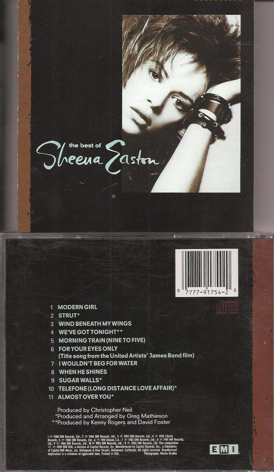 The Best Of Sheena Easton (The Collection) used book depot