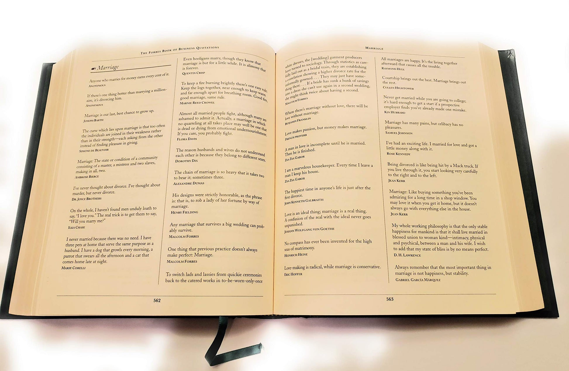 The Forbes Book of Business Quotations: 14,173 Thoughts on the Business of Life used book depot