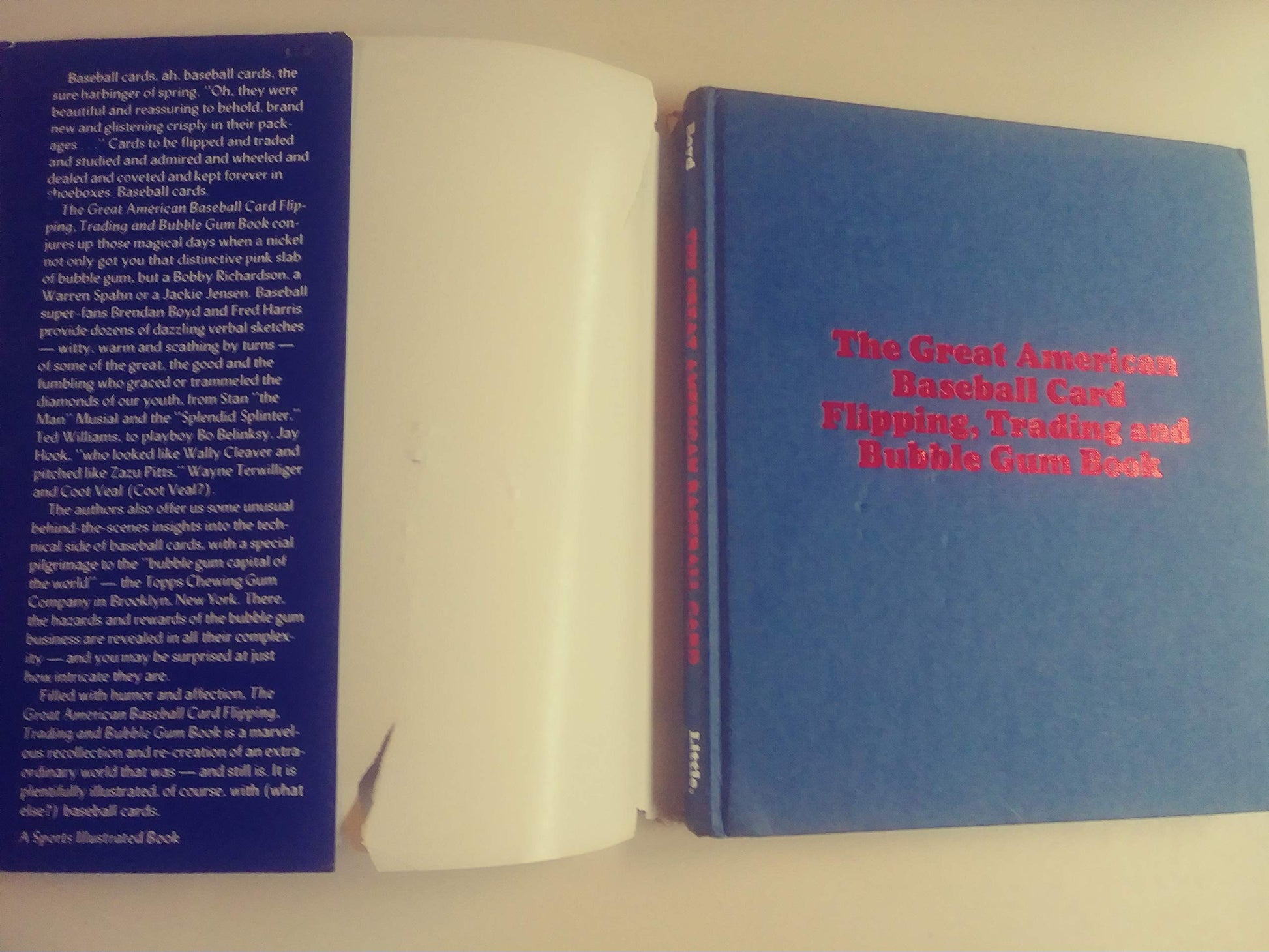 The Great American Baseball Card Flipping, Trading and Bubble Gum Book used book depot